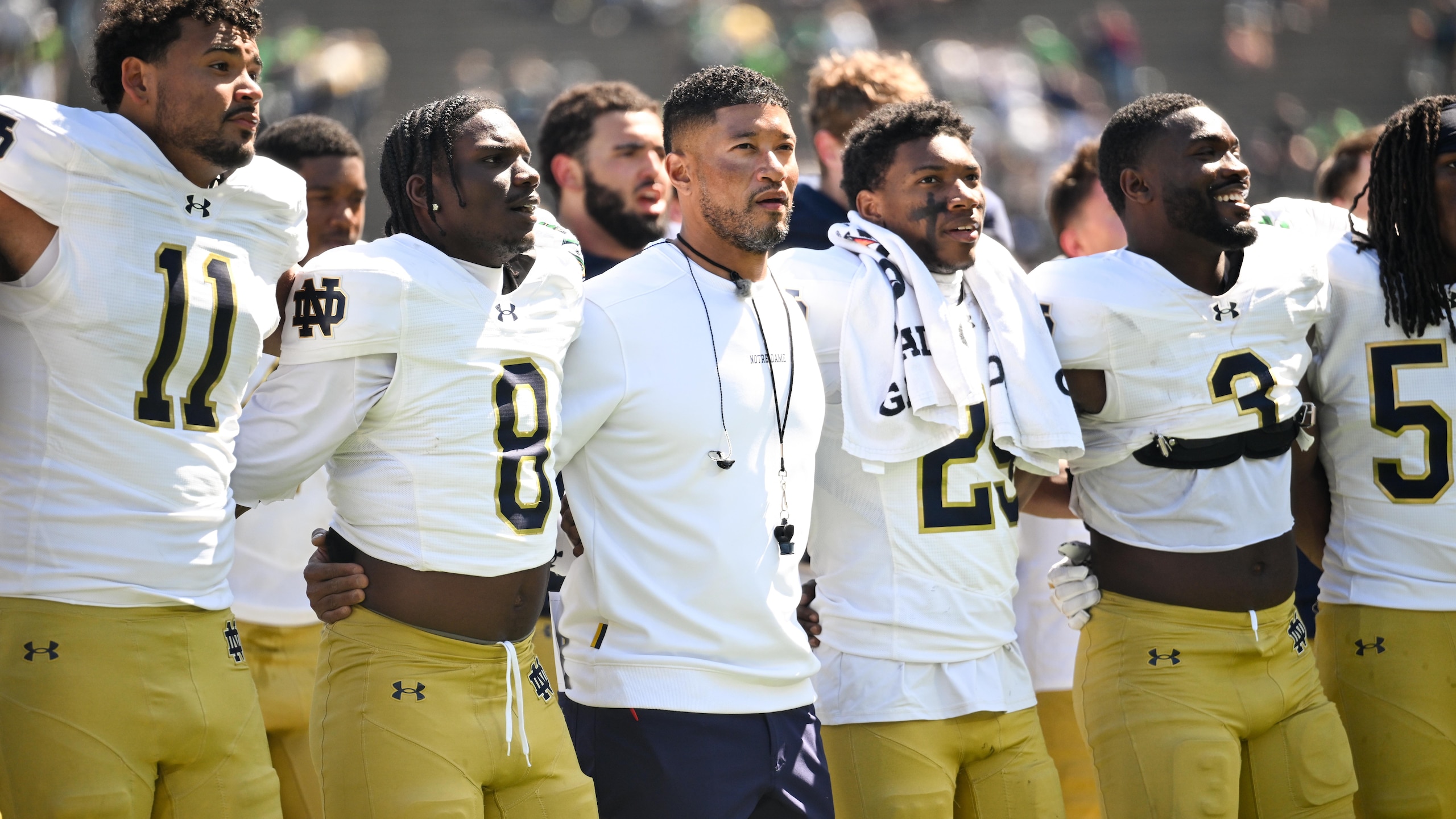 COLLEGE FOOTBALL: APR 25 Notre Dame Spring Game