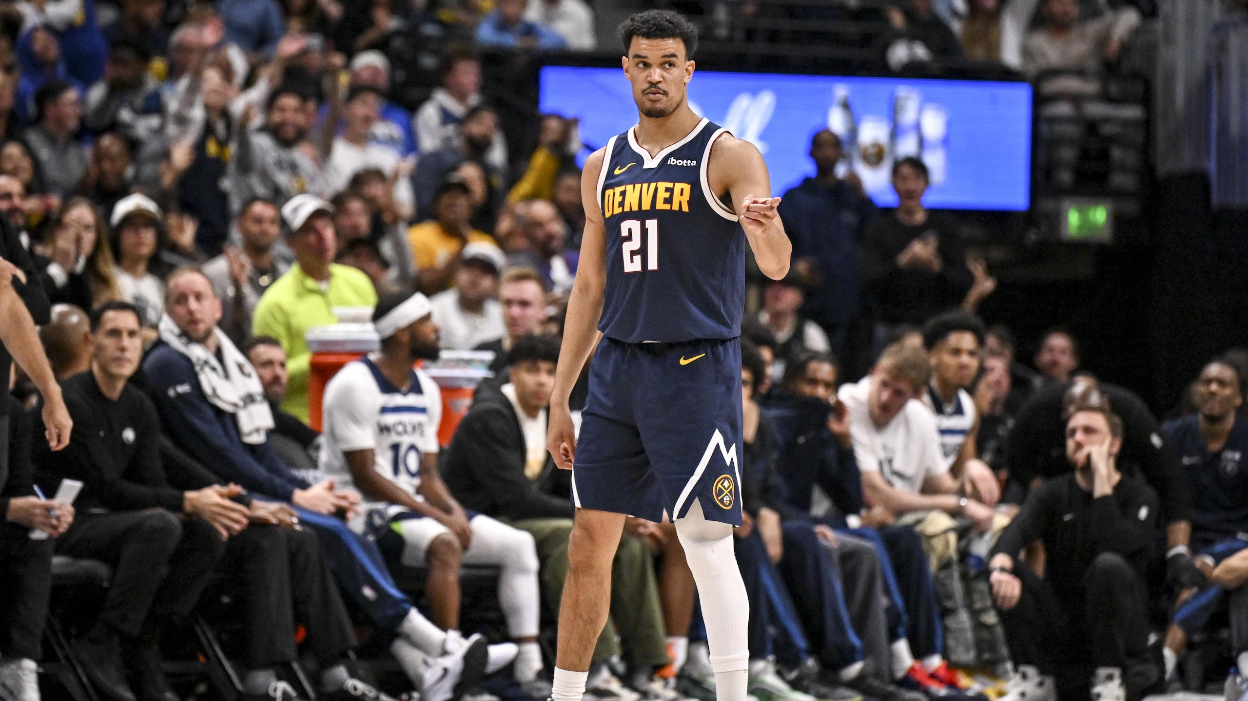 DENVER NUGGETS VS MINNESOTA TIMBERWOLVES, NBA PLAYOFFS