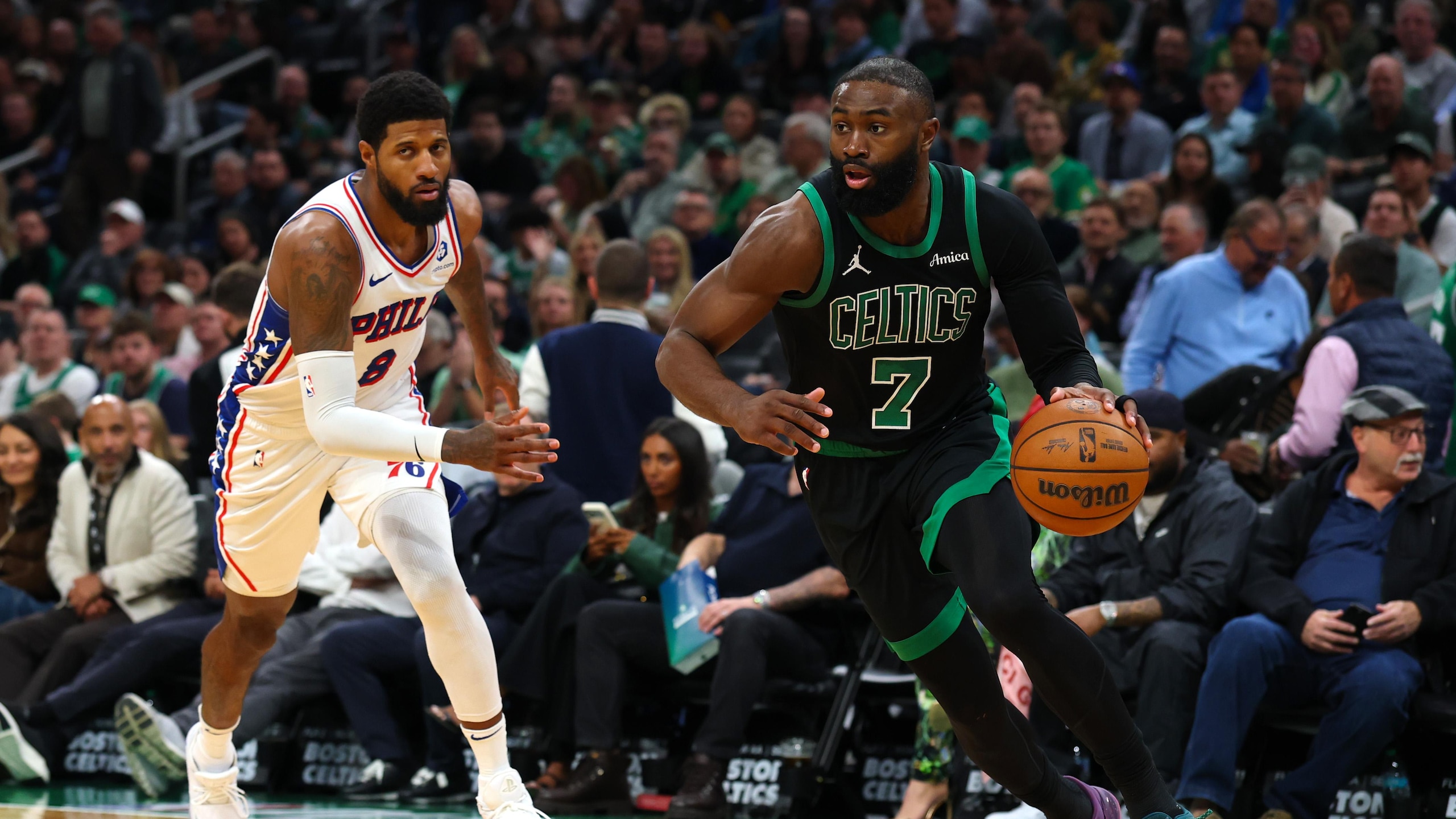 Philadelphia 76ers v Boston Celtics - Game Five Philadelphia 76ers v Boston Celtics - Game Five