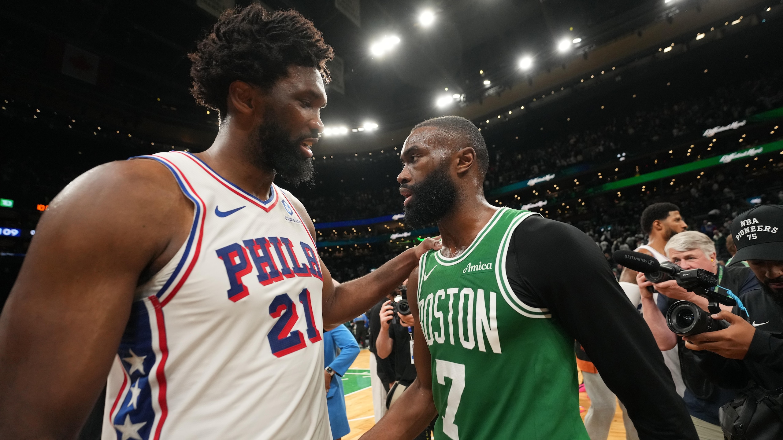 Philadelphia 76ers v Boston Celtics - Game Seven Philadelphia 76ers v Boston Celtics - Game Seven