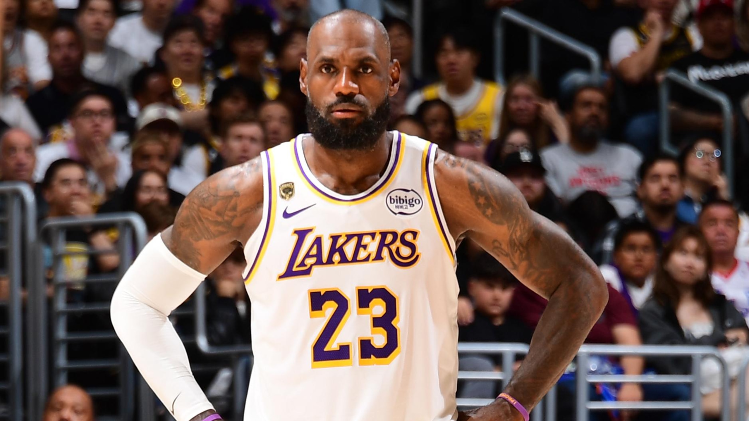 Oklahoma City Thunder v Los Angeles Lakers - Game Three Oklahoma City Thunder v Los Angeles Lakers - Game Three