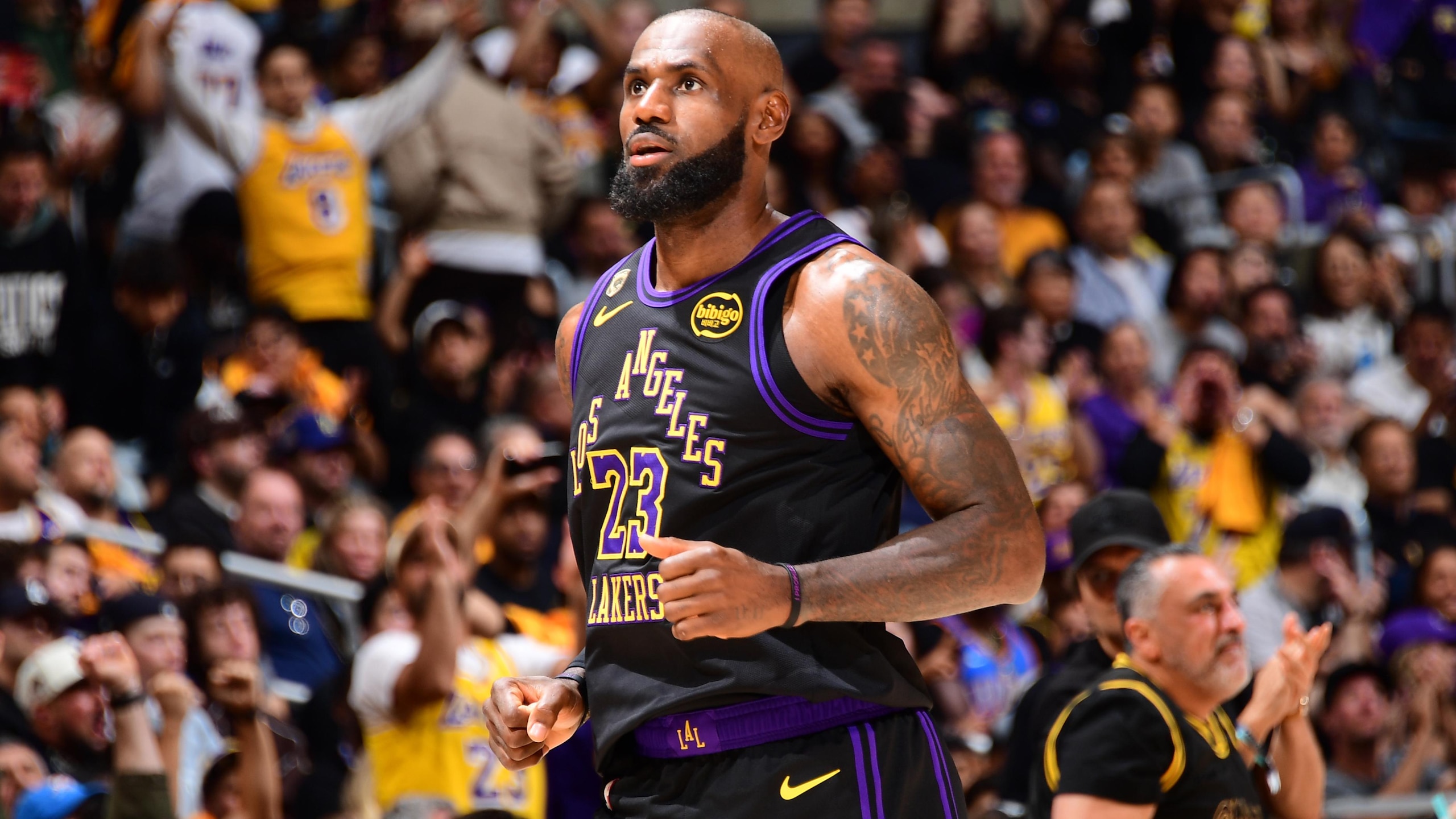 Oklahoma City Thunder v Los Angeles Lakers - Game Four Oklahoma City Thunder v Los Angeles Lakers - Game Four