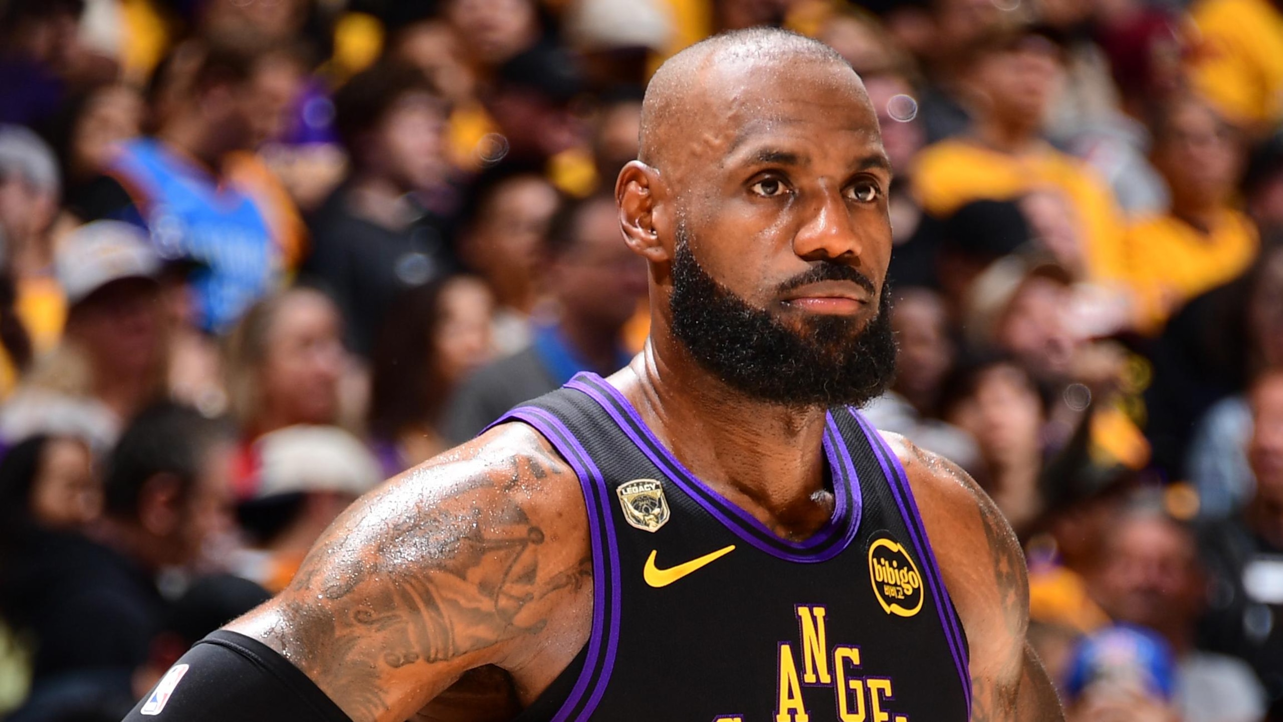 Oklahoma City Thunder v Los Angeles Lakers - Game Four Oklahoma City Thunder v Los Angeles Lakers - Game Four
