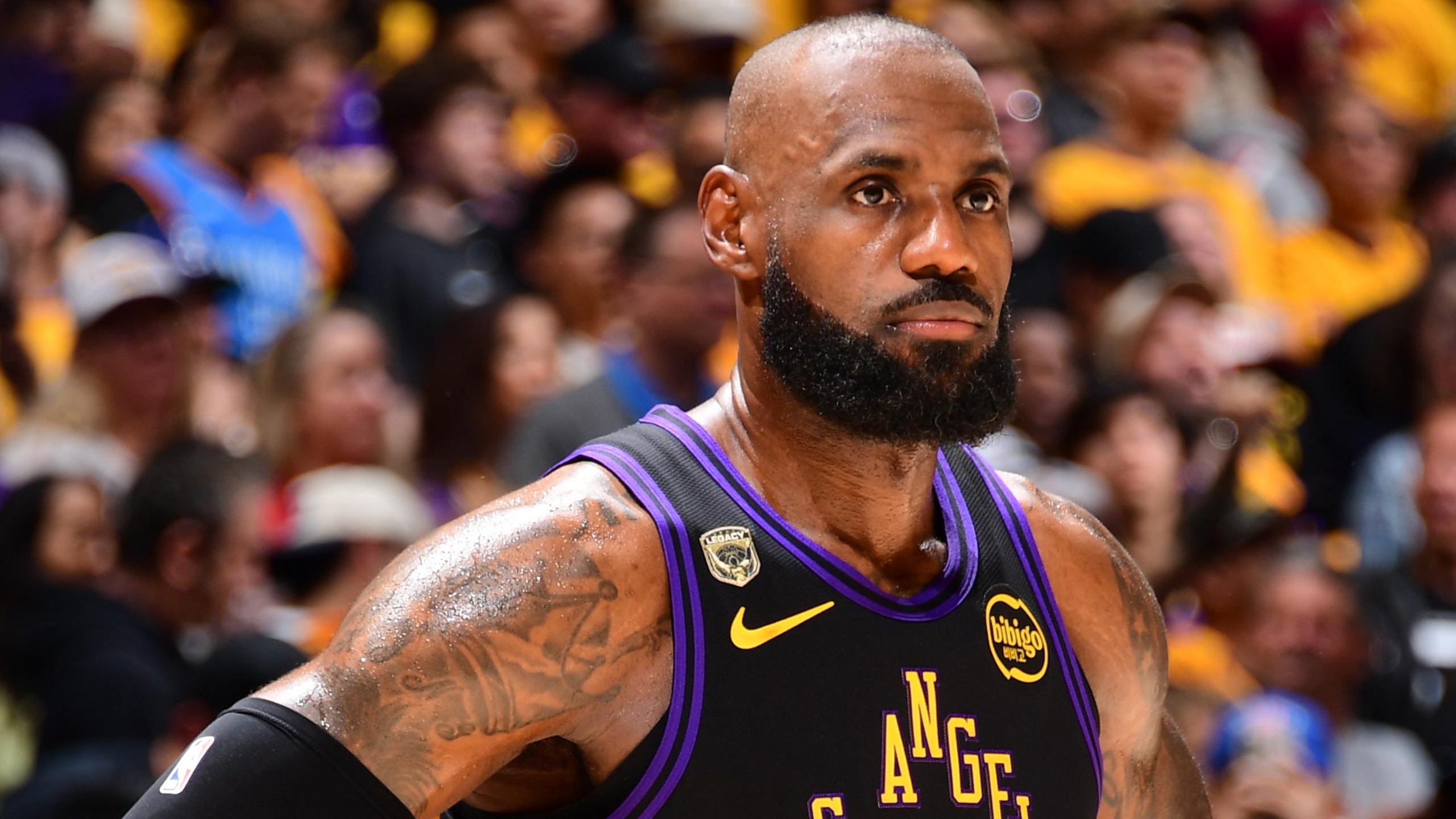 Oklahoma City Thunder v Los Angeles Lakers - Game Four