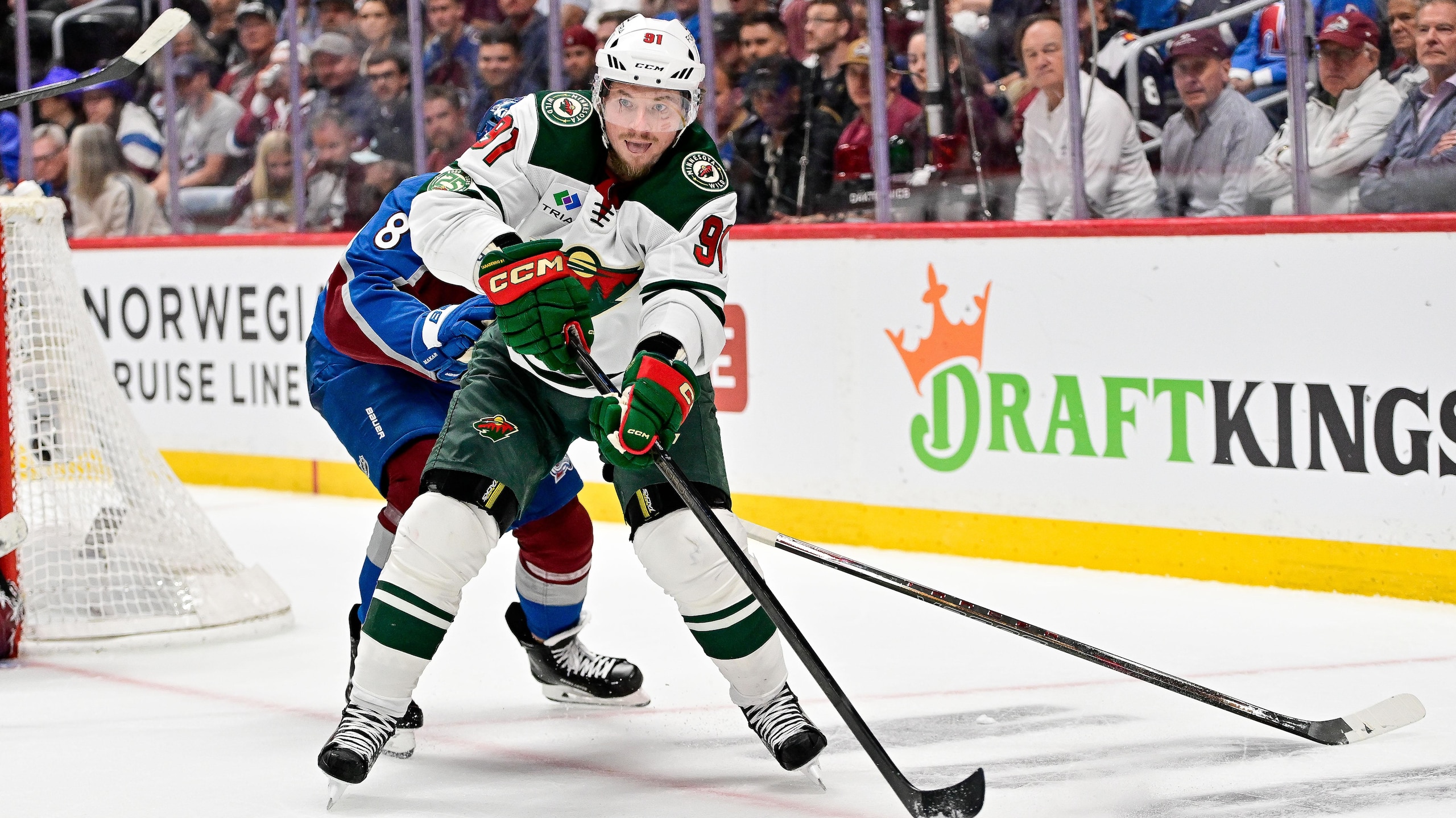 NHL: MAY 13 Playoffs Second Round Wild at Avalanche
