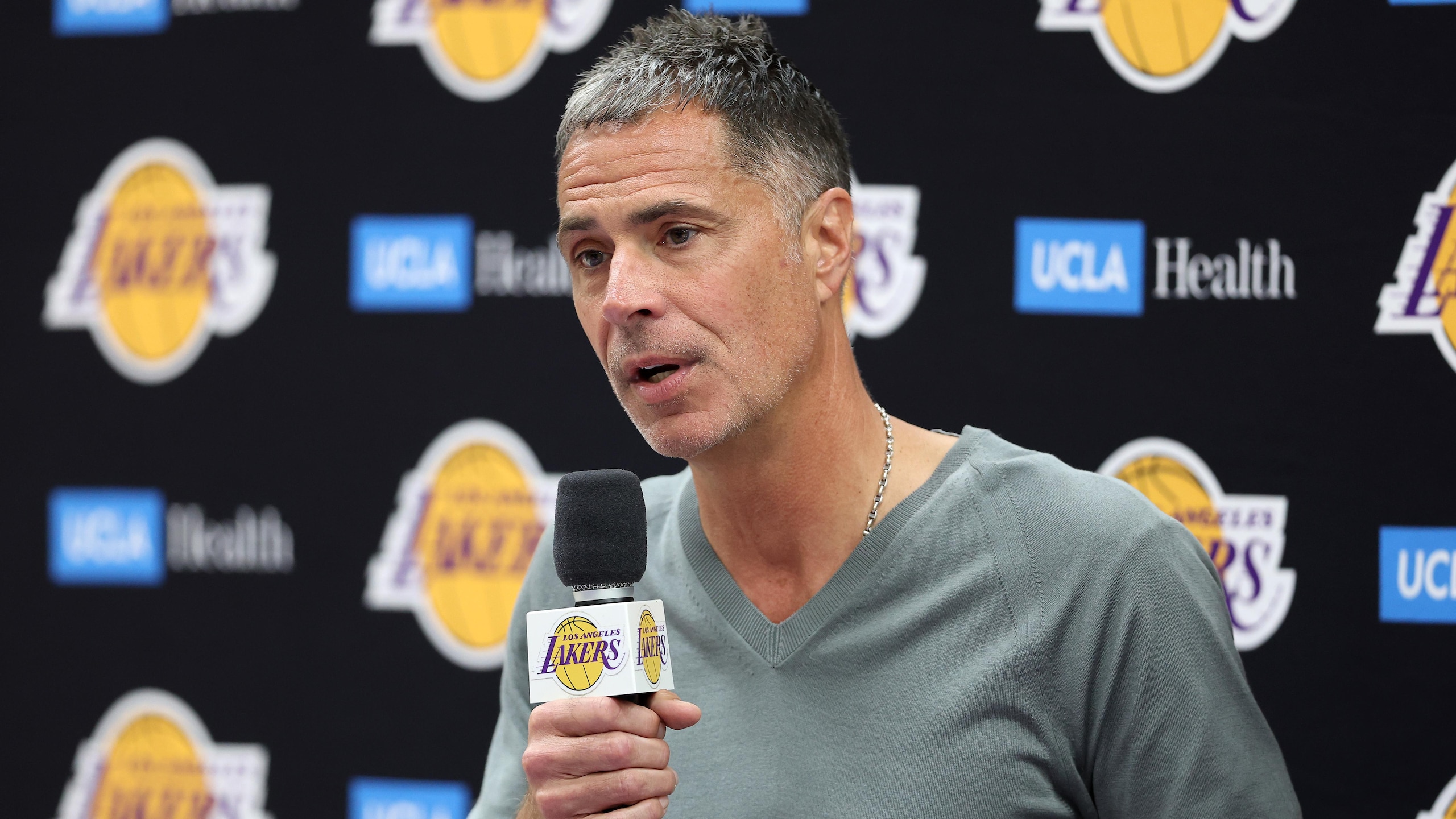 Los Angeles Lakers End Of Season Media Availability