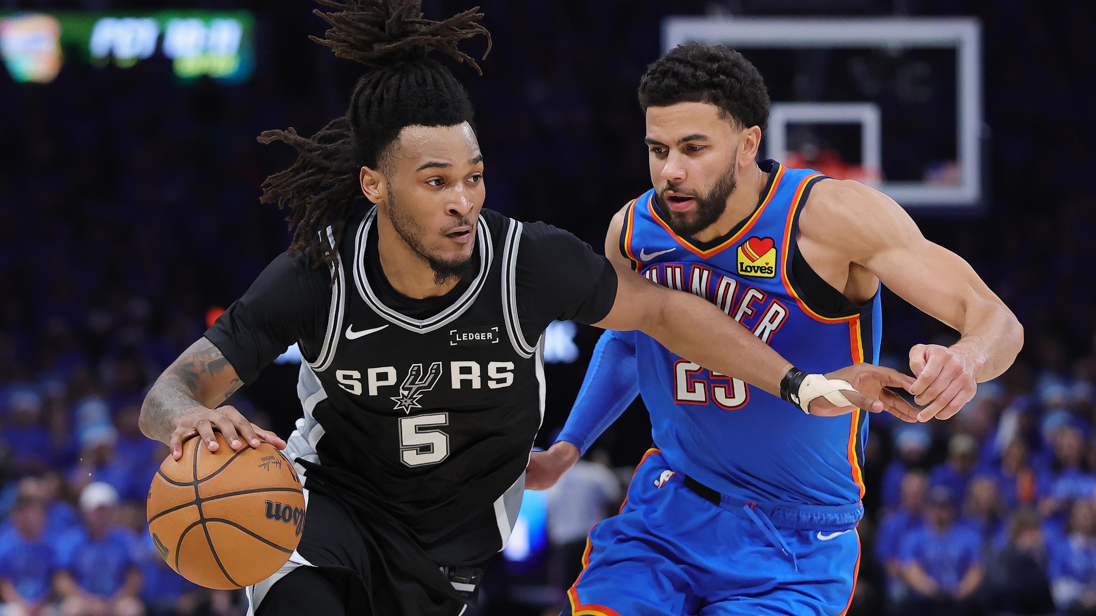 San Antonio Spurs v Oklahoma City Thunder - Game One