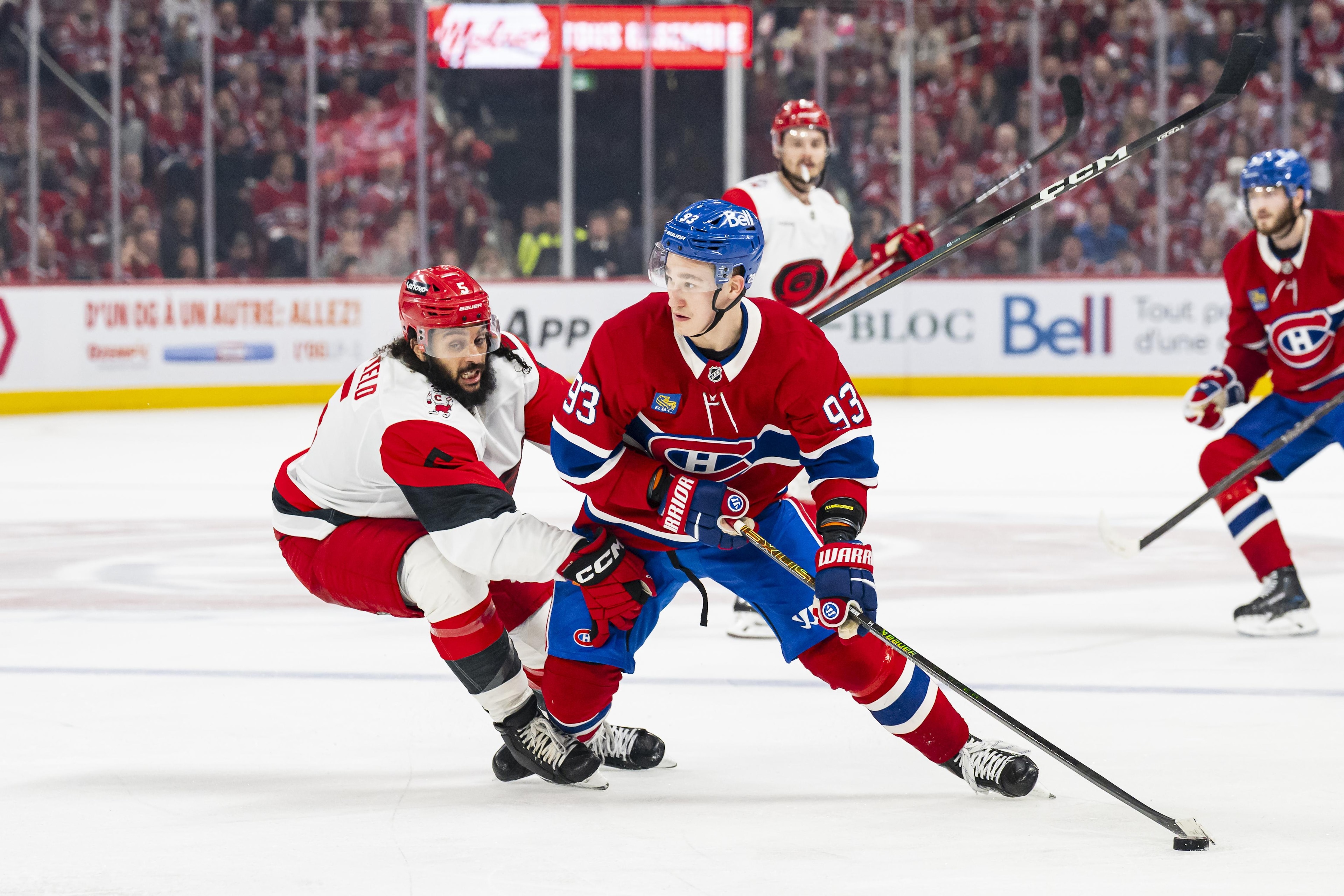 Carolina Hurricanes v Montreal Canadiens - Game Three Carolina Hurricanes v Montreal Canadiens - Game Three