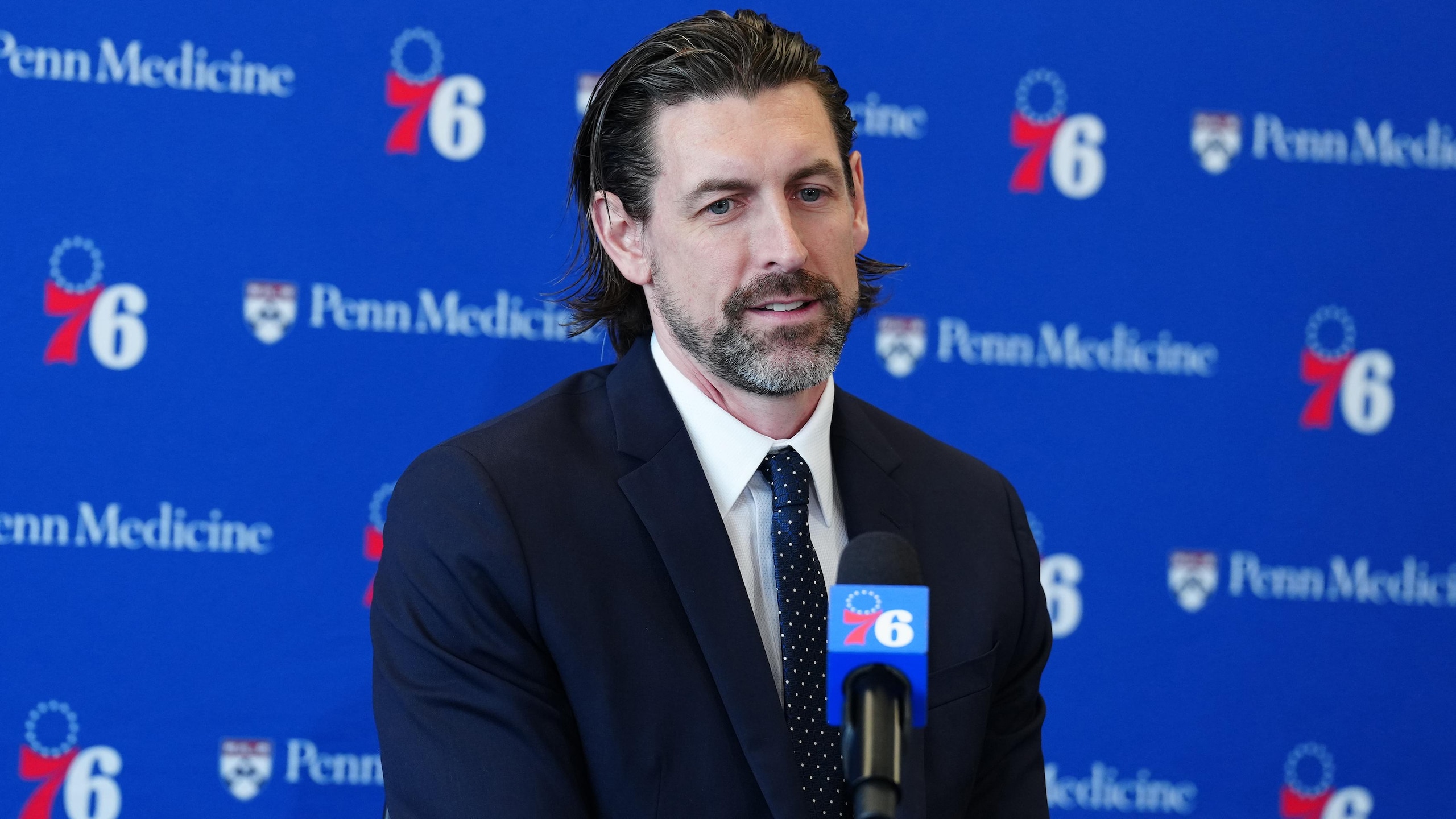 Mike Gansey Introductory Sixers Press Conference