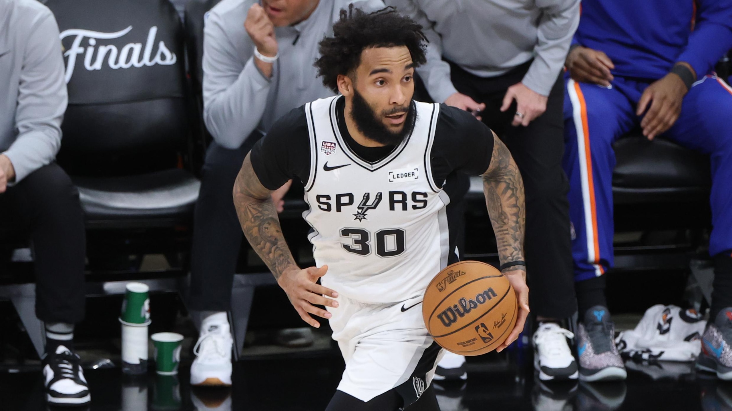 2026 NBA Finals - New York Knicks v San Antonio Spurs