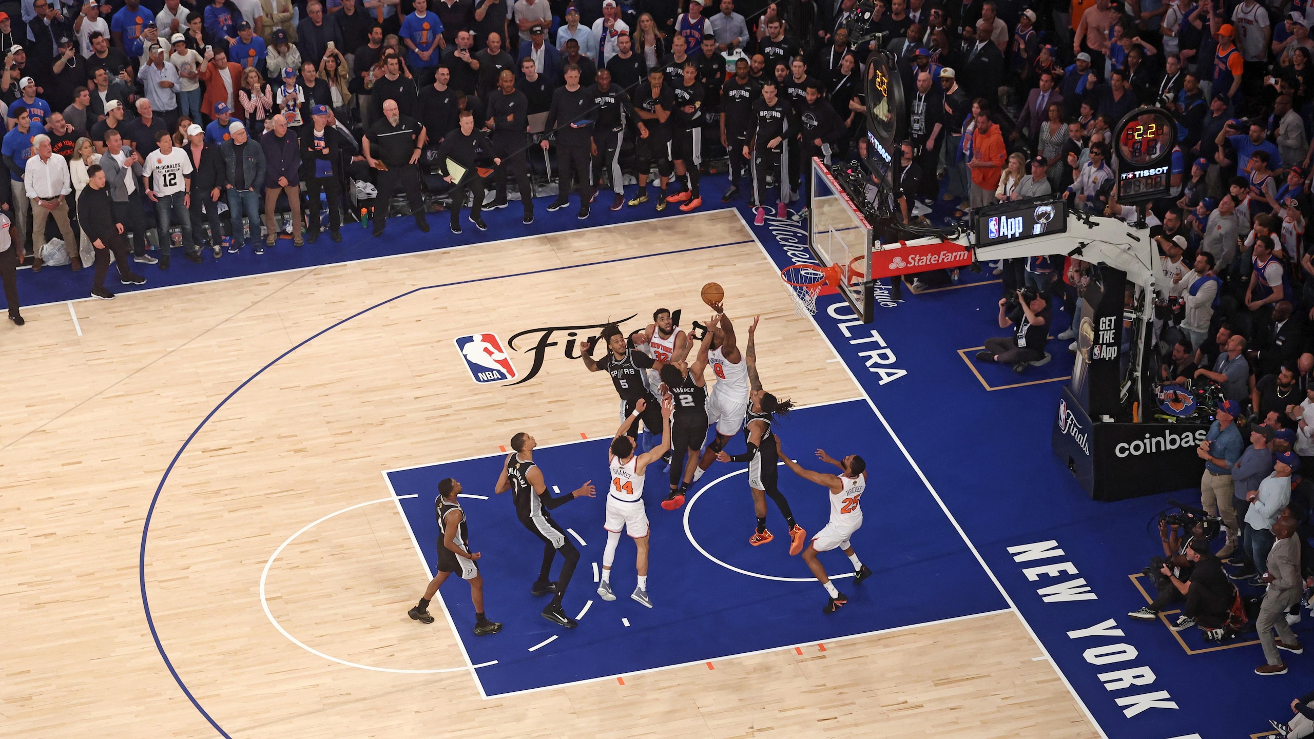 2026 NBA Finals - San Antonio Spurs v New York Knicks - Game Four 2026 NBA Finals - San Antonio Spurs v New York Knicks - Game Four