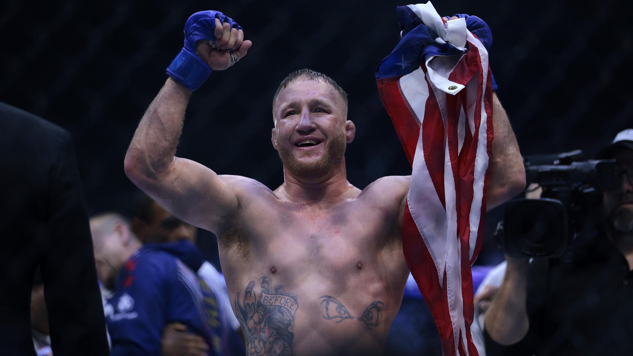President Trump Hosts UFC Freedom 250 Fight Topuria v Gaethje At The White House