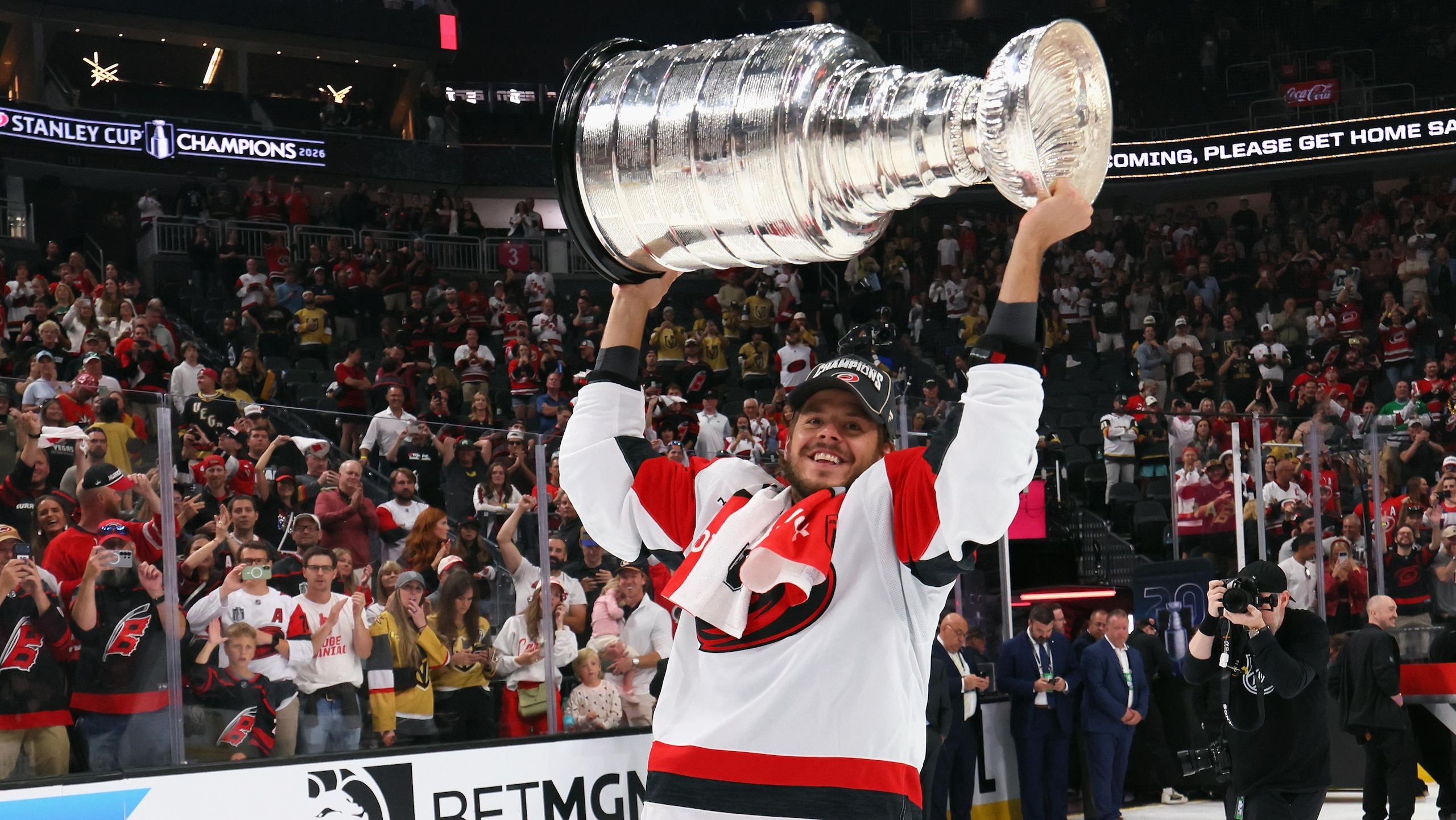 Stanley Cup Final: Carolina Hurricanes v Vegas Golden Knights - Game Six Stanley Cup Final: Carolina Hurricanes v Vegas Golden Knights - Game Six
