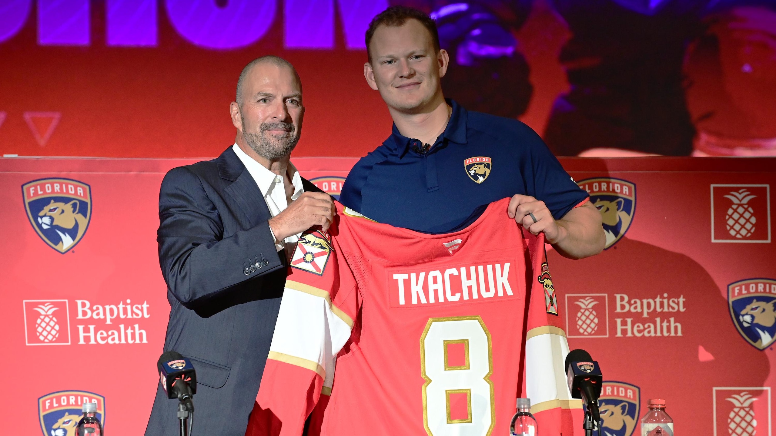 Florida Panthers Introduce Brady Tkachuk