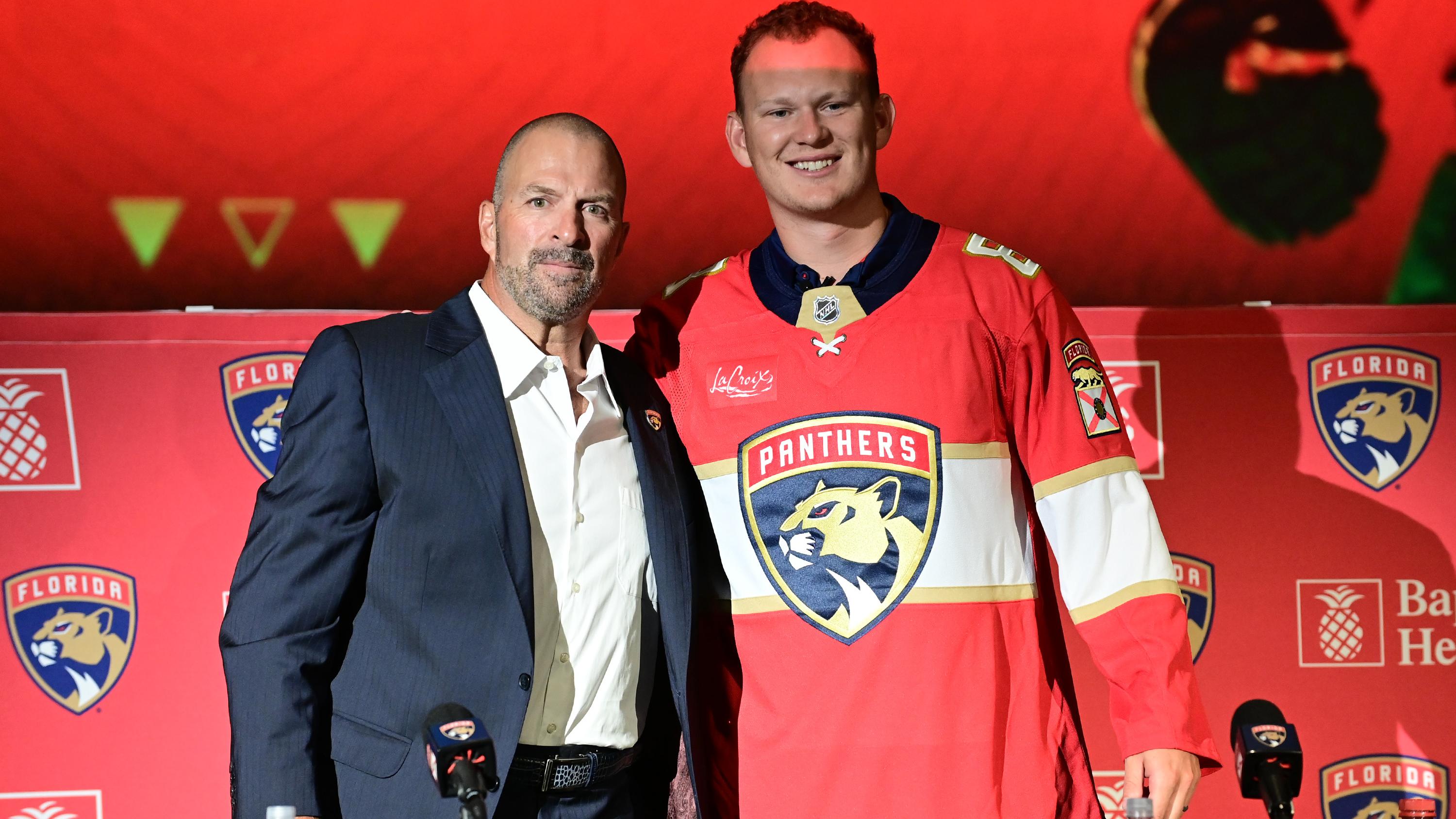 Florida Panthers Introduce Brady Tkachuk