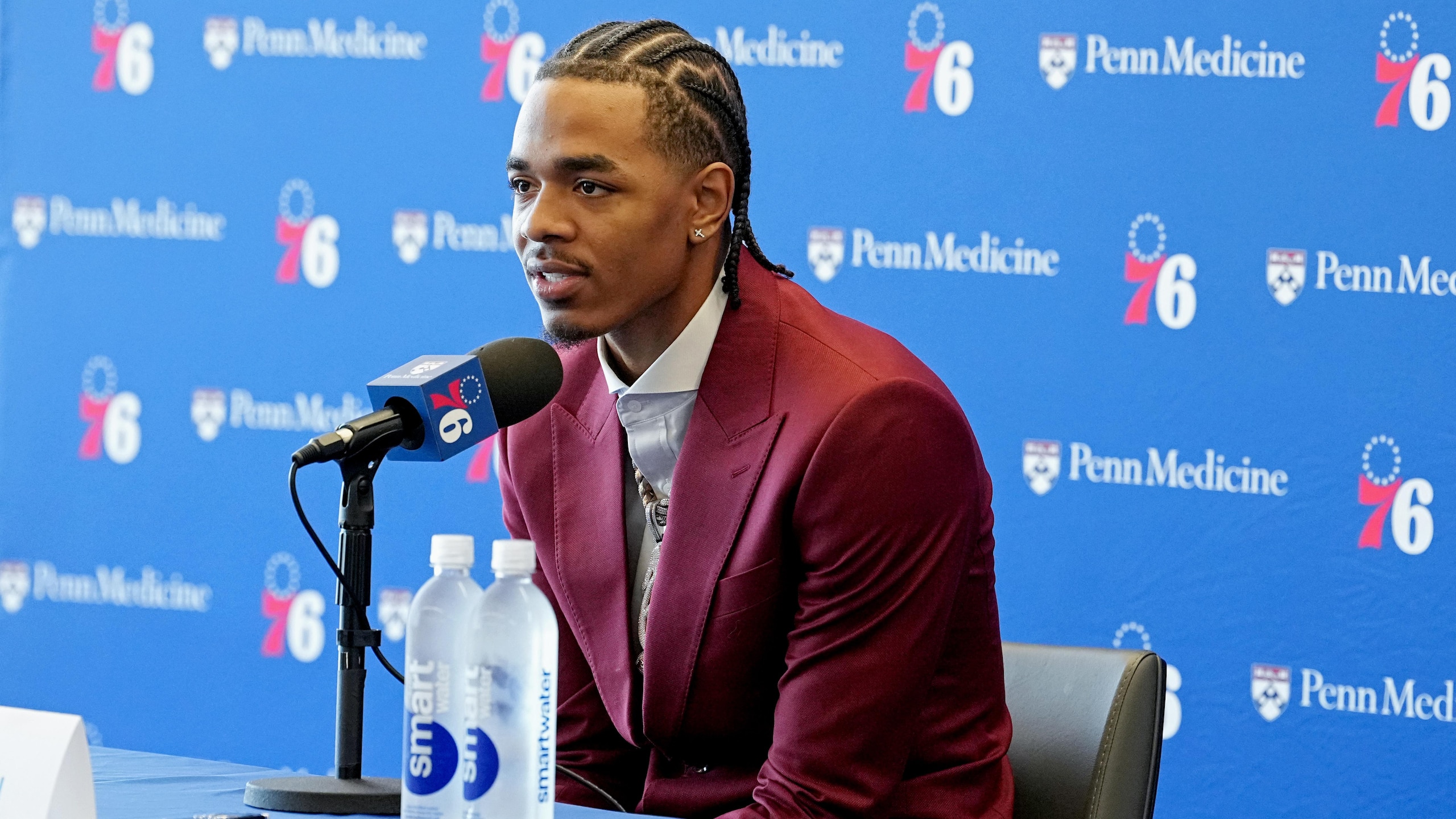 The Philadelphia 76ers Introduce Labaron Philon Jr.