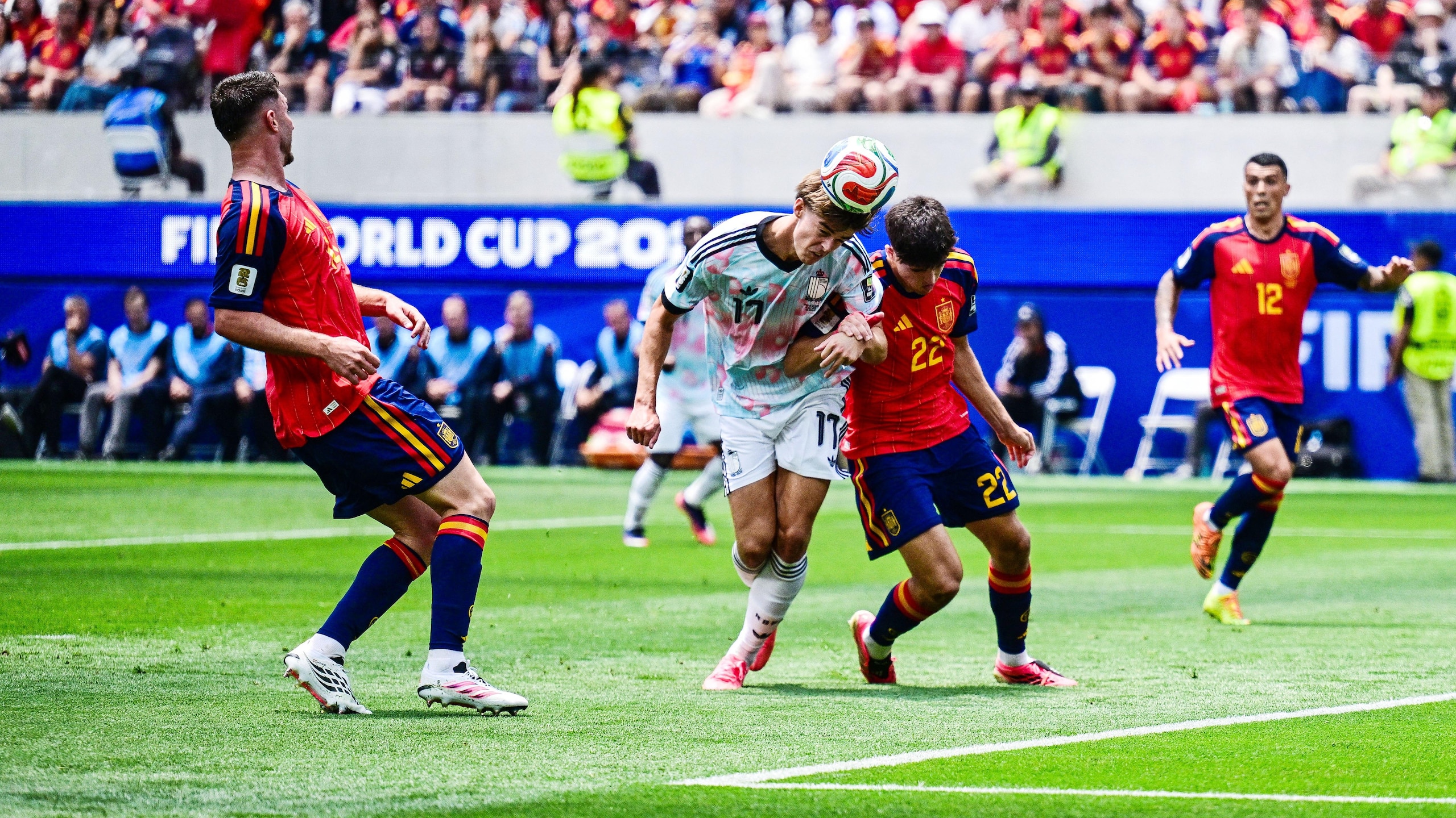 SOCCER WC26 1/4 SPAIN VS BELGIUM SOCCER WC26 1/4 SPAIN VS BELGIUM