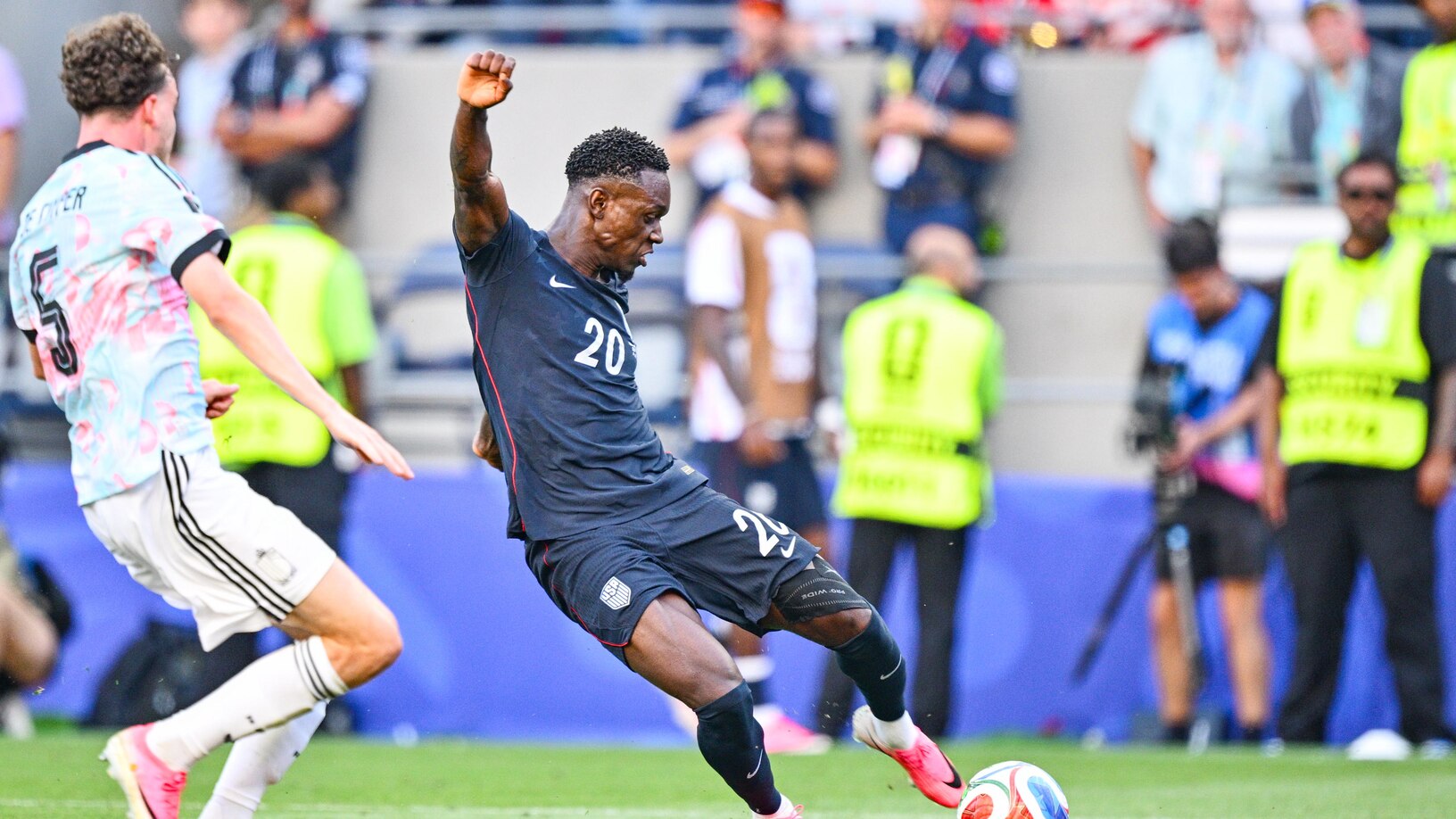 USMNT React to Folarin Balogun's Red-Card Controversy After Loss to ...