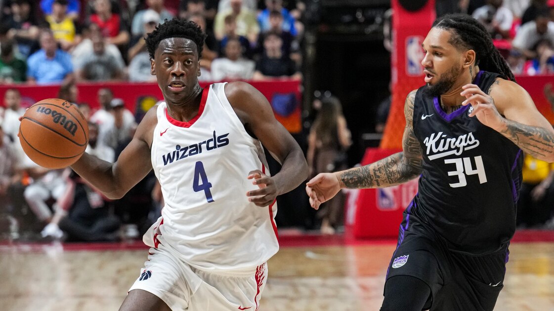AJ Dybantsa, Darius Acuff Jr.'s Final Box Score Stats, Highlights from Wizards-Kings Summer League