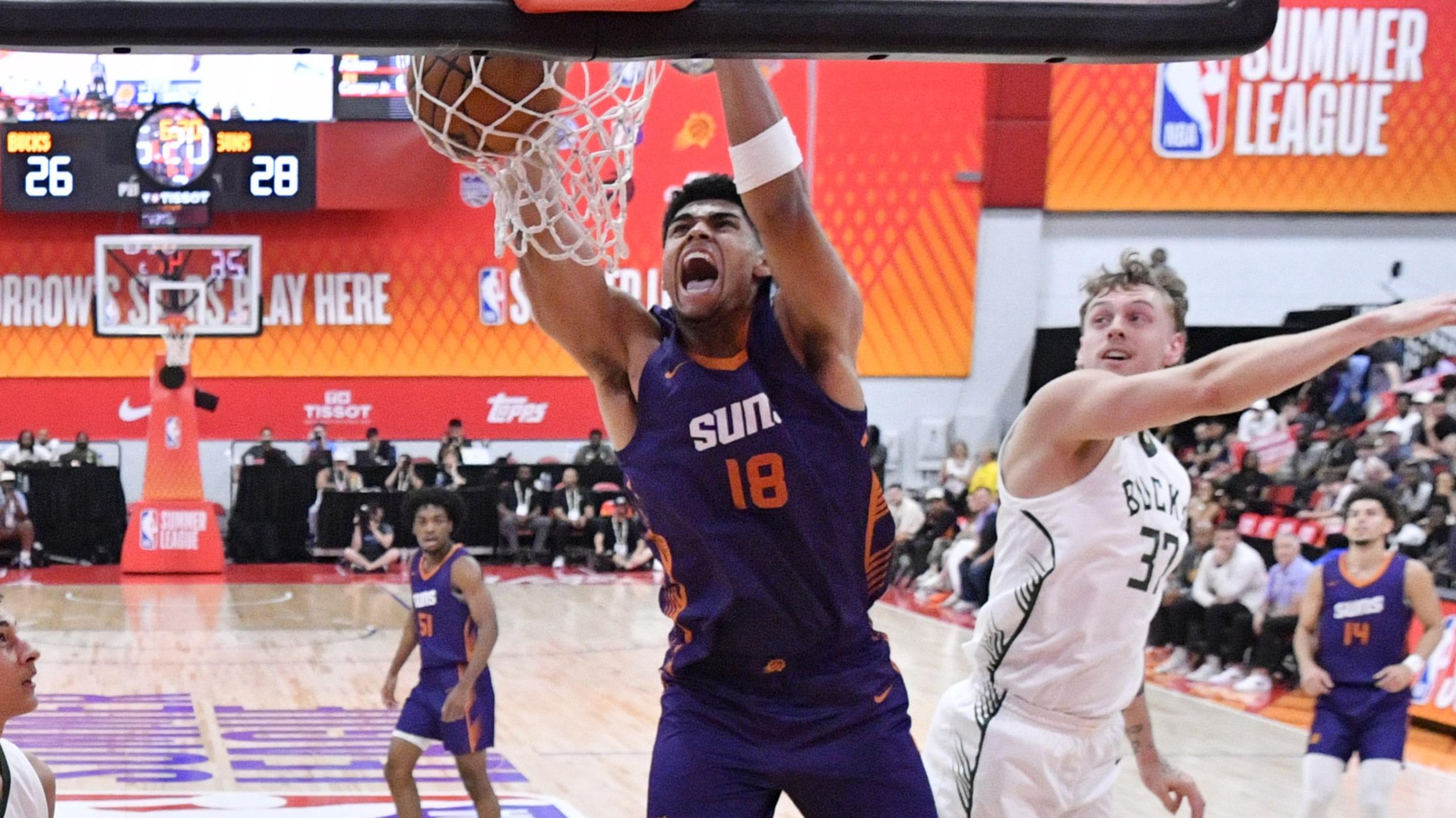 2026 NBA Summer League - Phoenix Suns v Milwaukee Bucks 2026 NBA Summer League - Phoenix Suns v Milwaukee Bucks