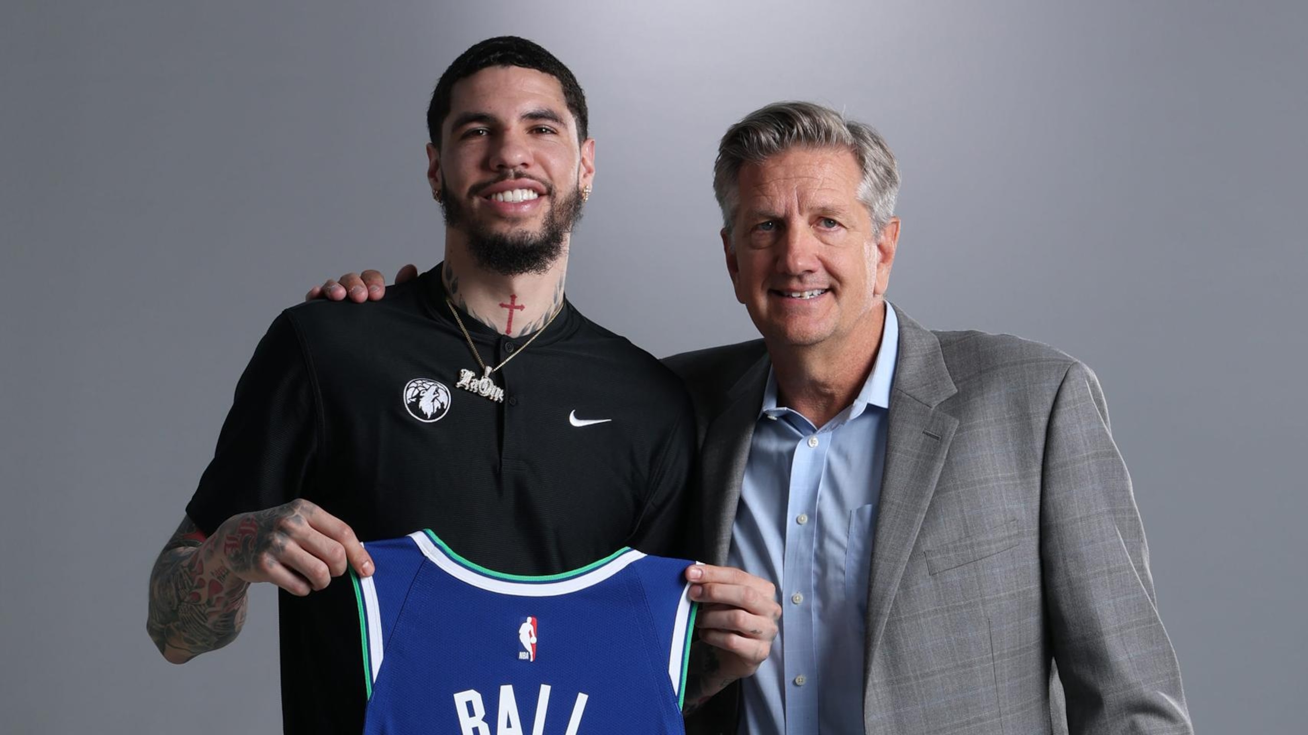 Minnesota Timberwolves LaMelo Ball and Josh Green Introduction Press Conference