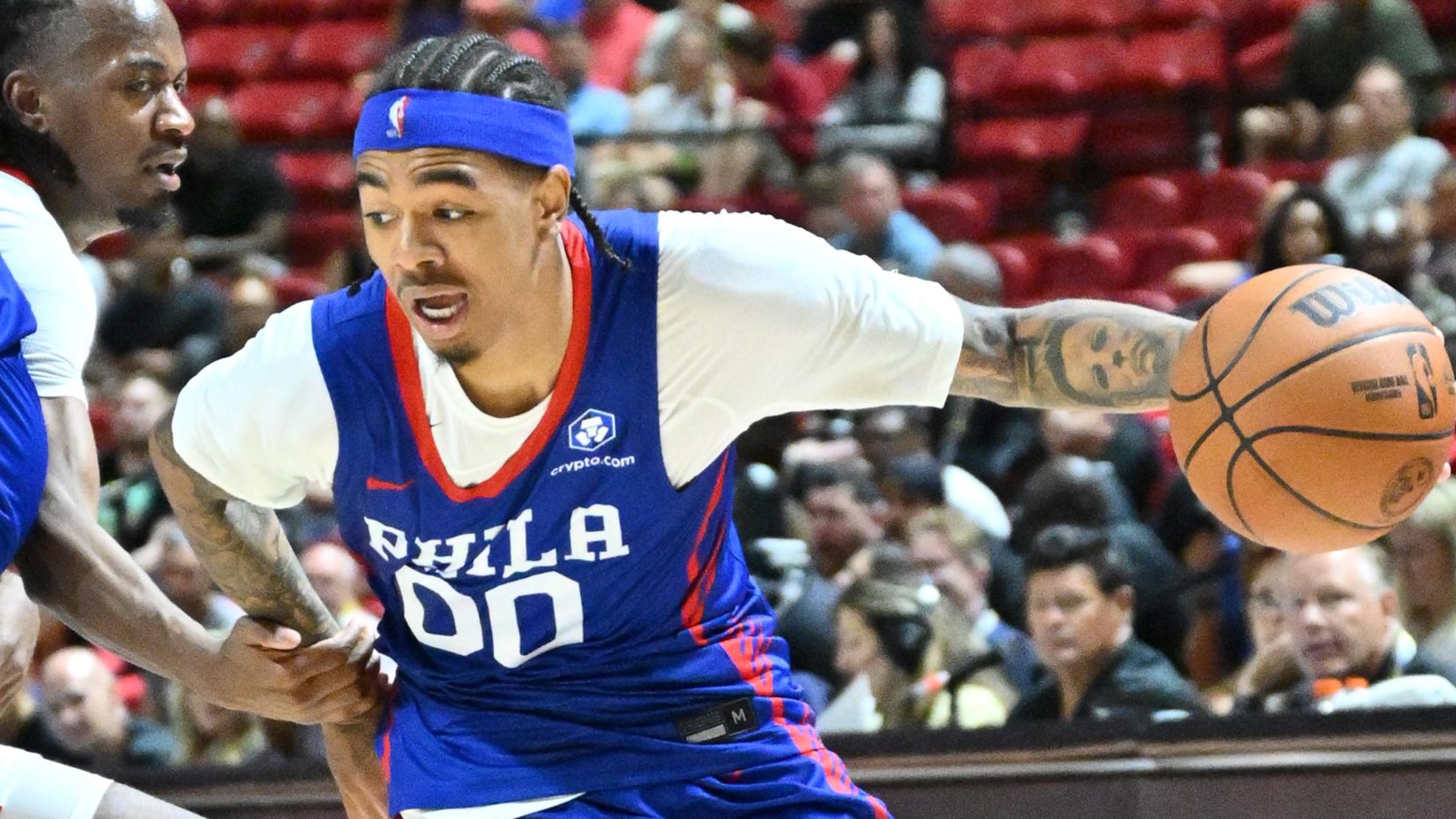 2026 NBA Summer League - Philadelphia 76ers v Houston Rockets 2026 NBA Summer League - Philadelphia 76ers v Houston Rockets