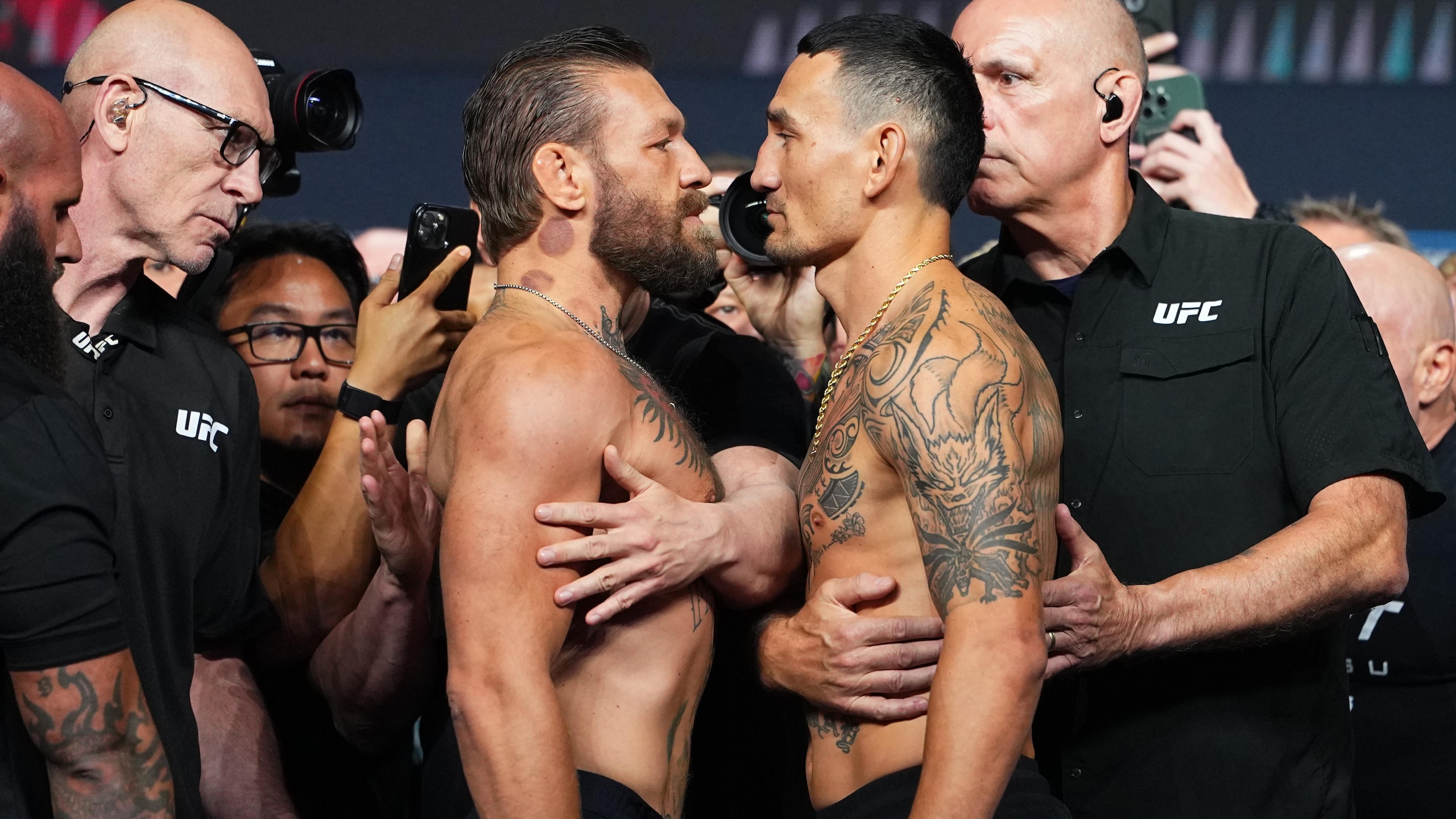 UFC 329: McGregor v Holloway 2 Ceremonial Weigh-in