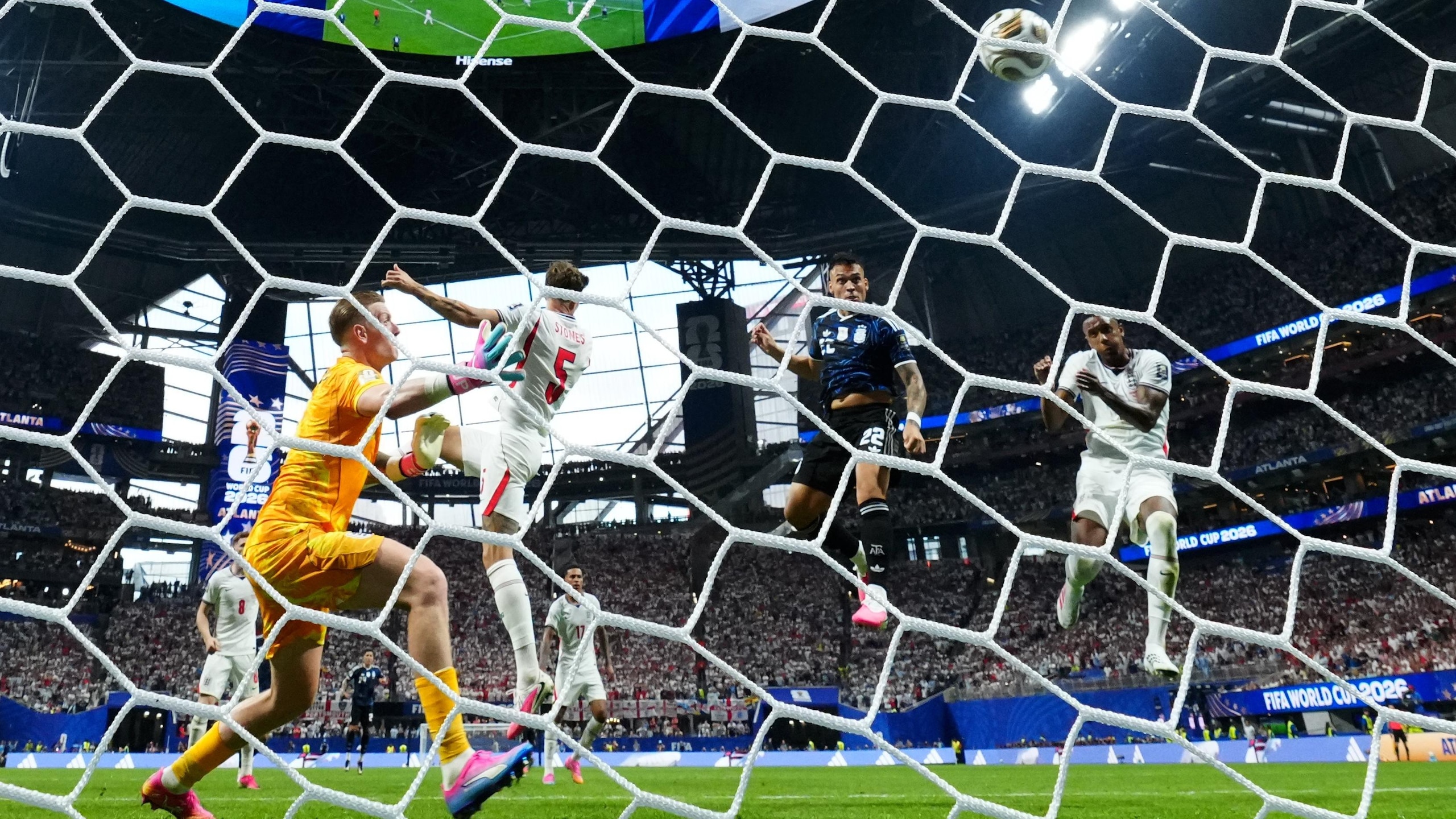 U.S.-ATLANTA-FOOTBALL-FIFA WORLD CUP-SEMIFINAL-ARG VS ENG U.S.-ATLANTA-FOOTBALL-FIFA WORLD CUP-SEMIFINAL-ARG VS ENG