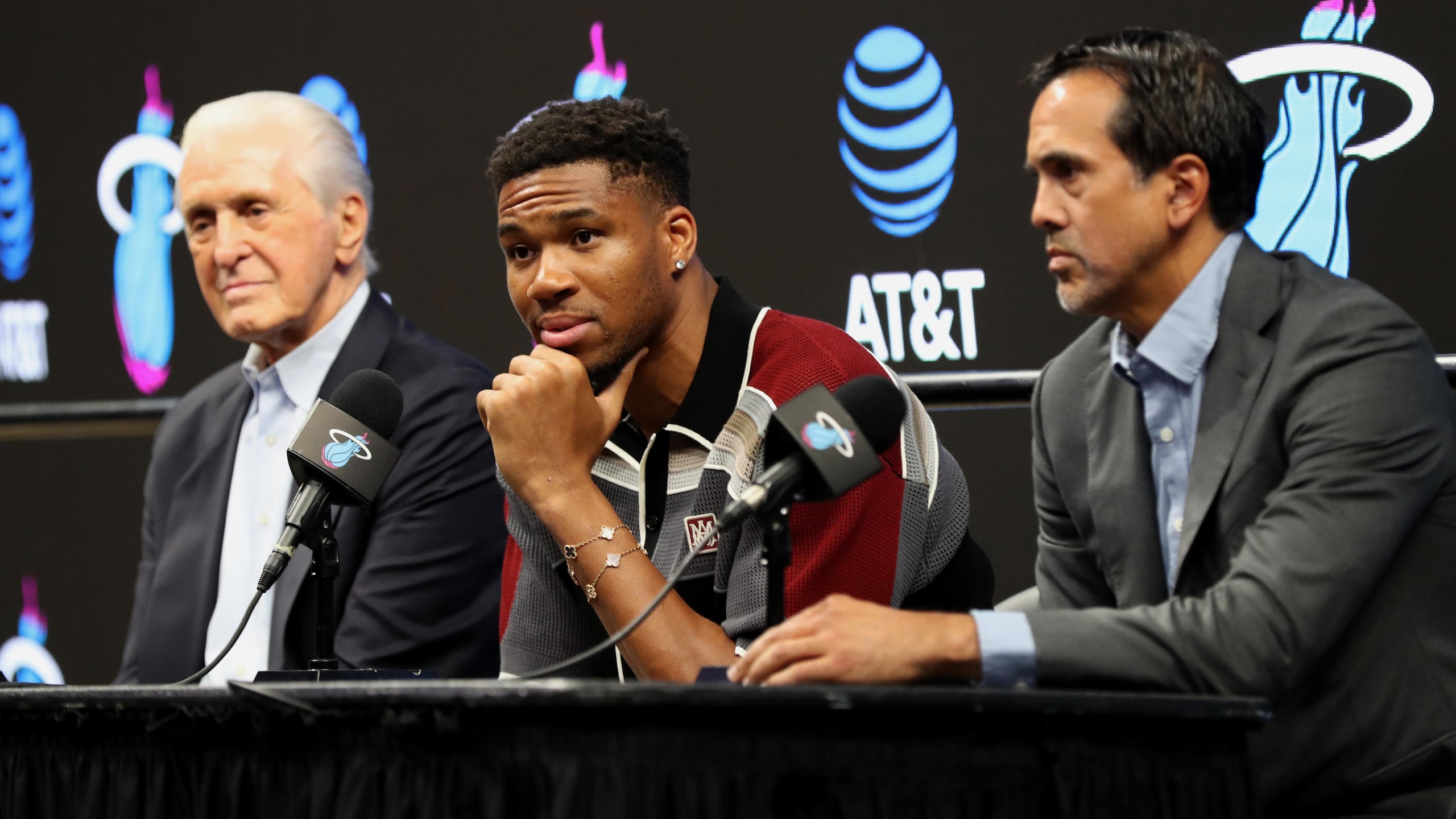 Miami Heat Introduce Giannis Antetokounmpo - Press Conference