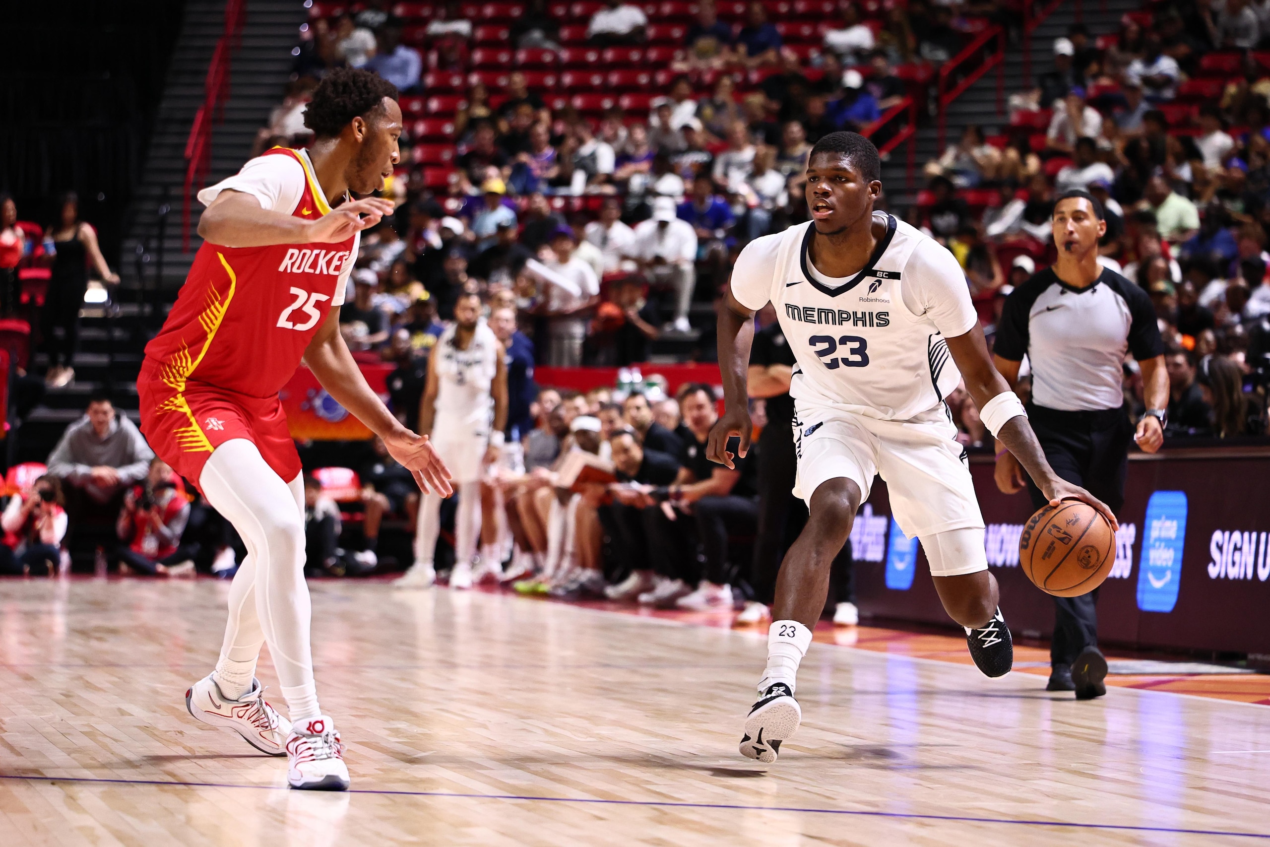 2026 NBA Summer League - Memphis Grizzlies v Houston Rockets 2026 NBA Summer League - Memphis Grizzlies v Houston Rockets