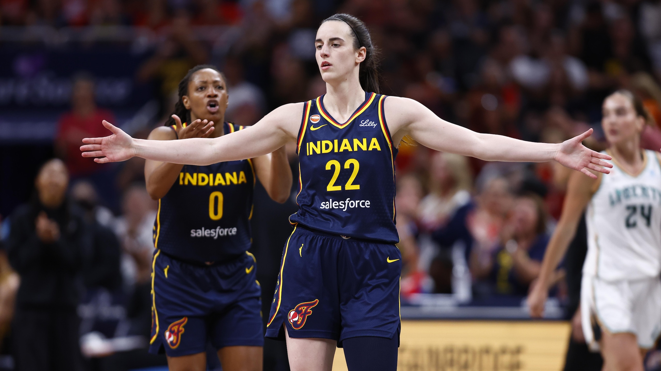WNBA: JUL 18 New York Liberty at Indiana Fever WNBA: JUL 18 New York Liberty at Indiana Fever