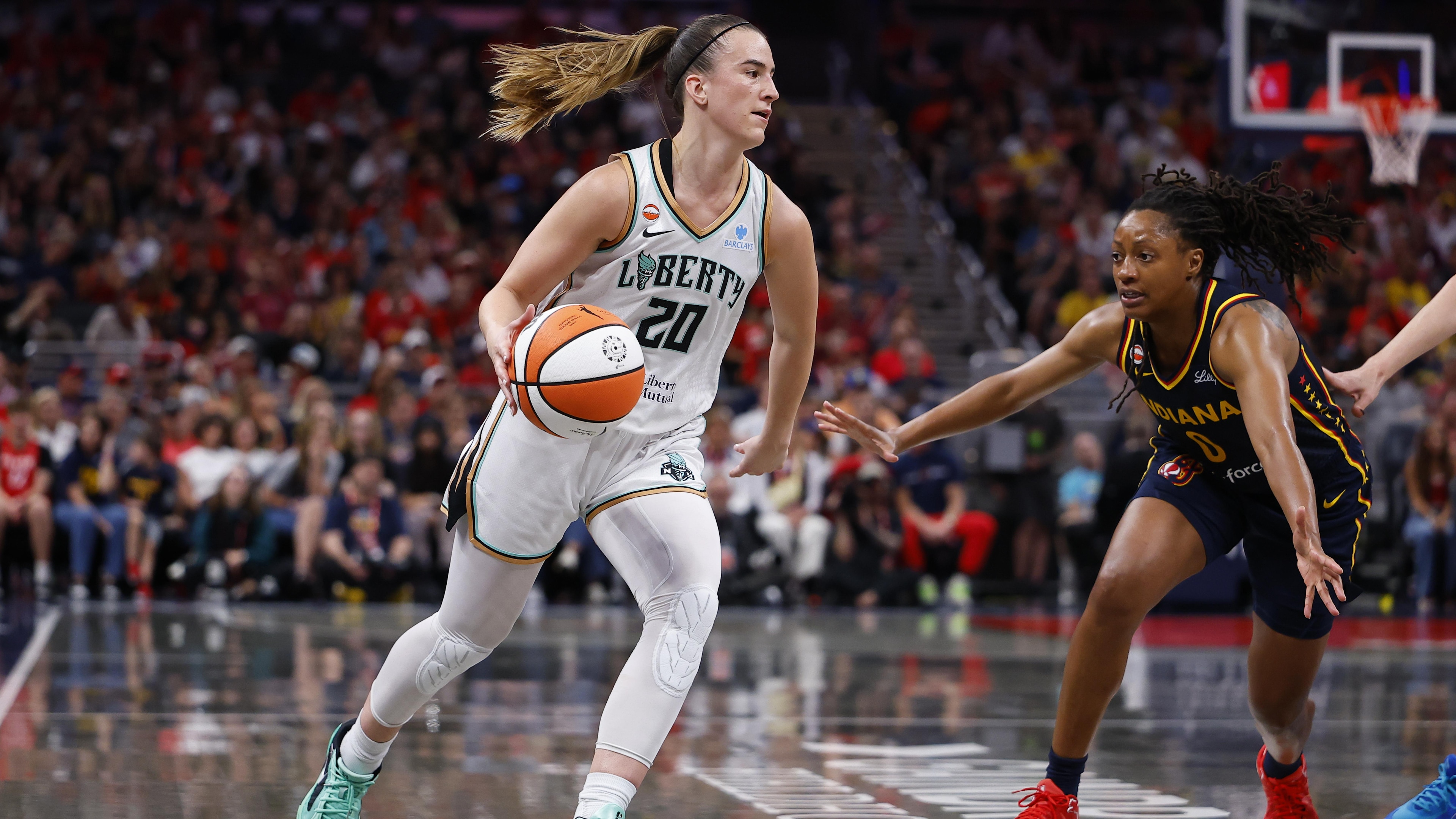 WNBA: JUL 18 New York Liberty at Indiana Fever