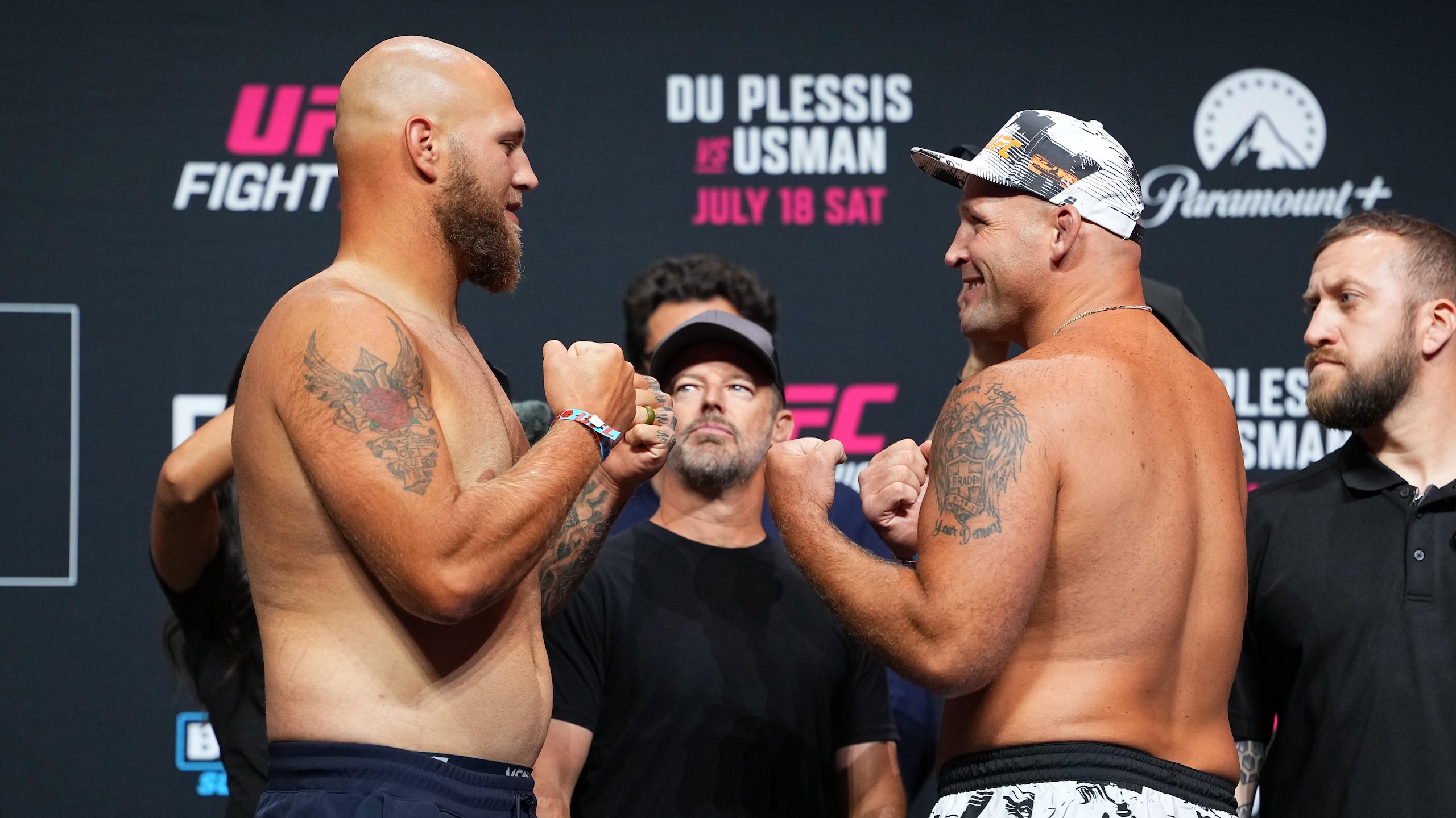 UFC Fight Night: Du Plessis v Usman Weigh-in UFC Fight Night: Du Plessis v Usman Weigh-in