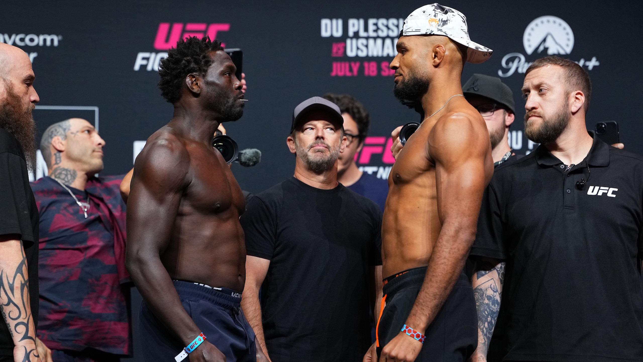 UFC Fight Night: Du Plessis v Usman Weigh-in UFC Fight Night: Du Plessis v Usman Weigh-in