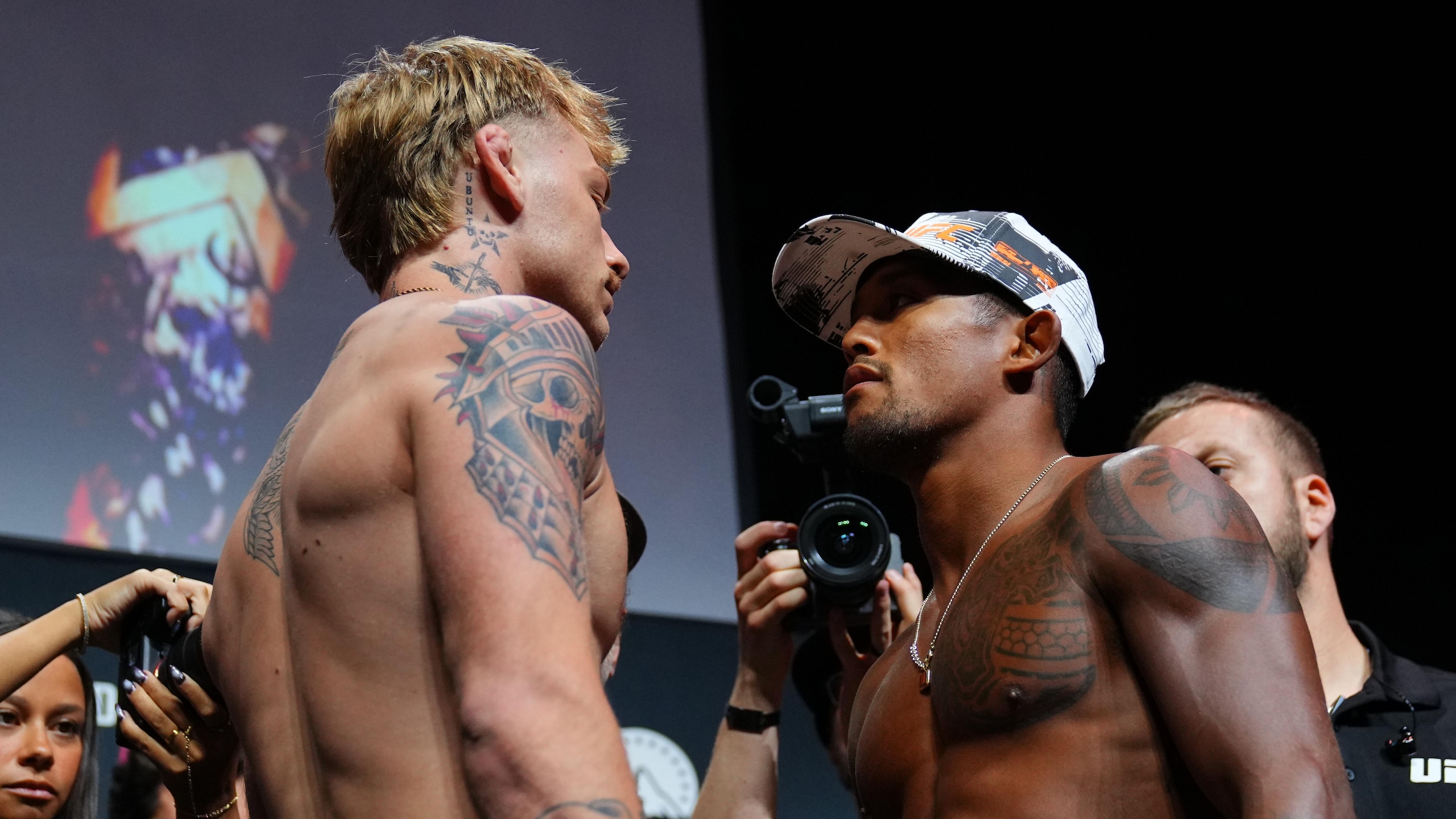 UFC Fight Night: Du Plessis v Usman Weigh-in UFC Fight Night: Du Plessis v Usman Weigh-in