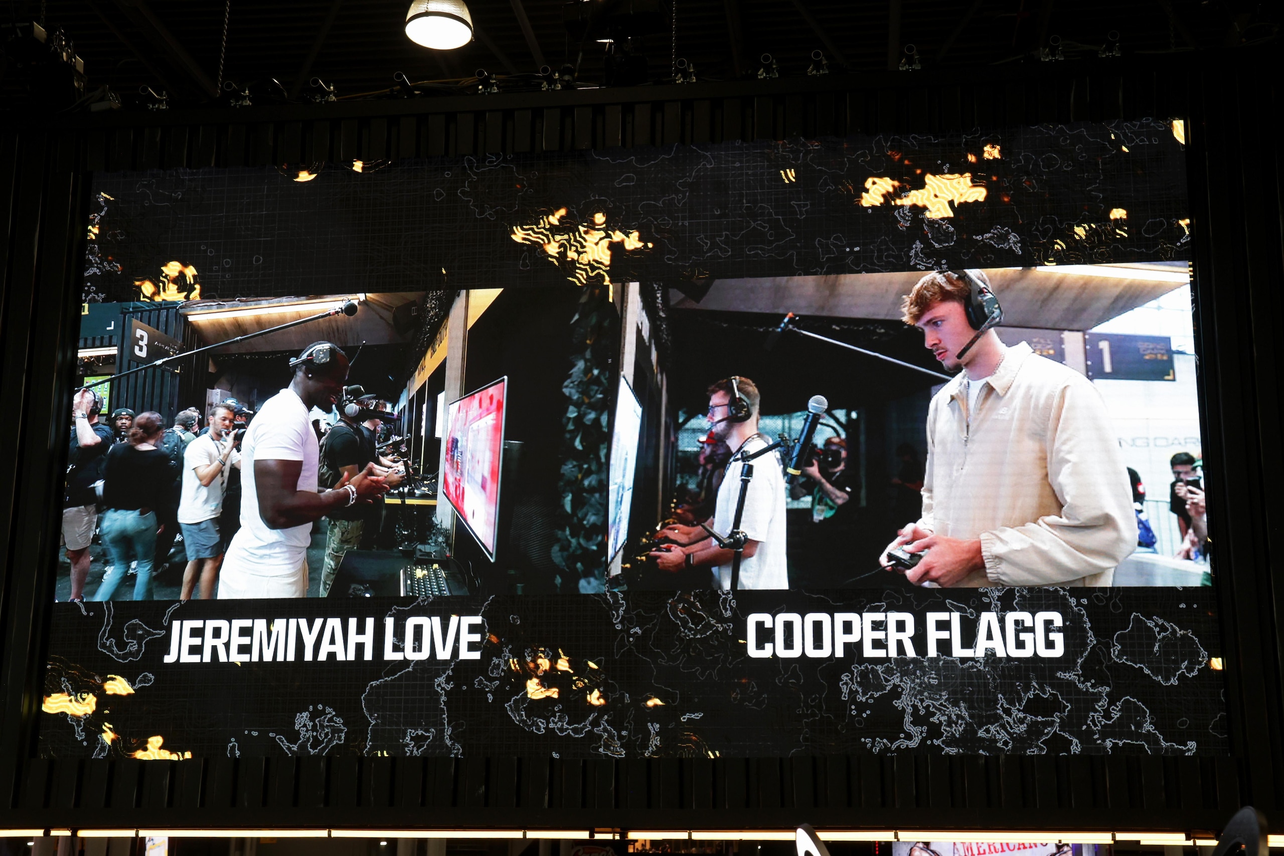 Call Of Duty: Modern Warfare 4 Grudge Match With Cooper Flagg And Jeremiyah Love At Fanatics Fest Call Of Duty: Modern Warfare 4 Grudge Match With Cooper Flagg And Jeremiyah Love At Fanatics Fest