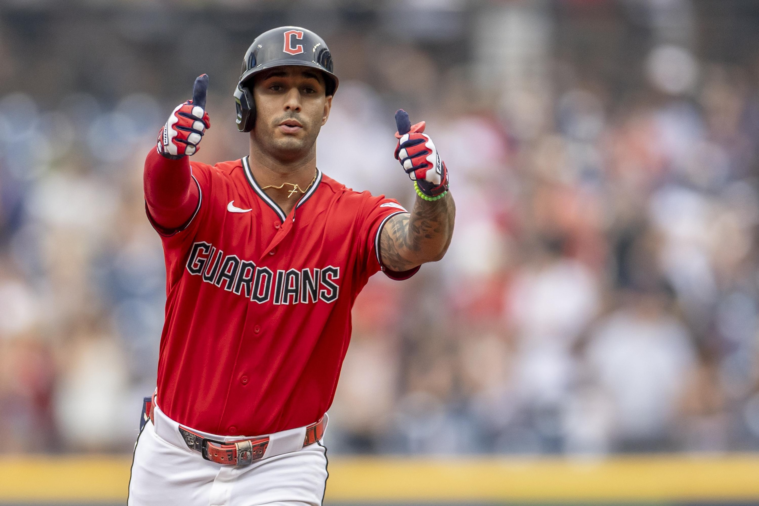 Minnesota Twins v Cleveland Guardians Minnesota Twins v Cleveland Guardians