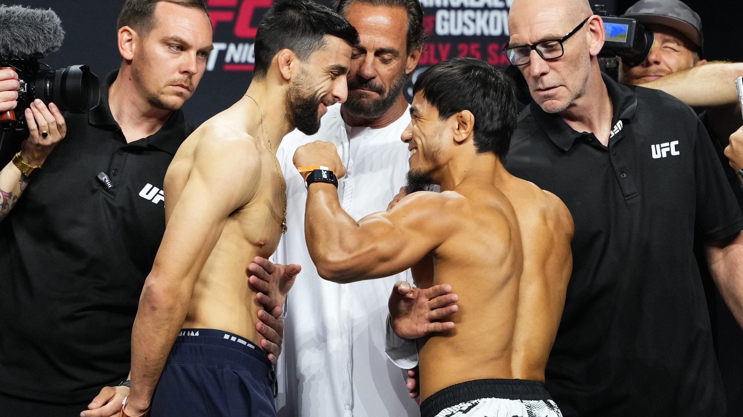 UFC Fight Night: Ankalaev v Guskov Ceremonial Weigh-in