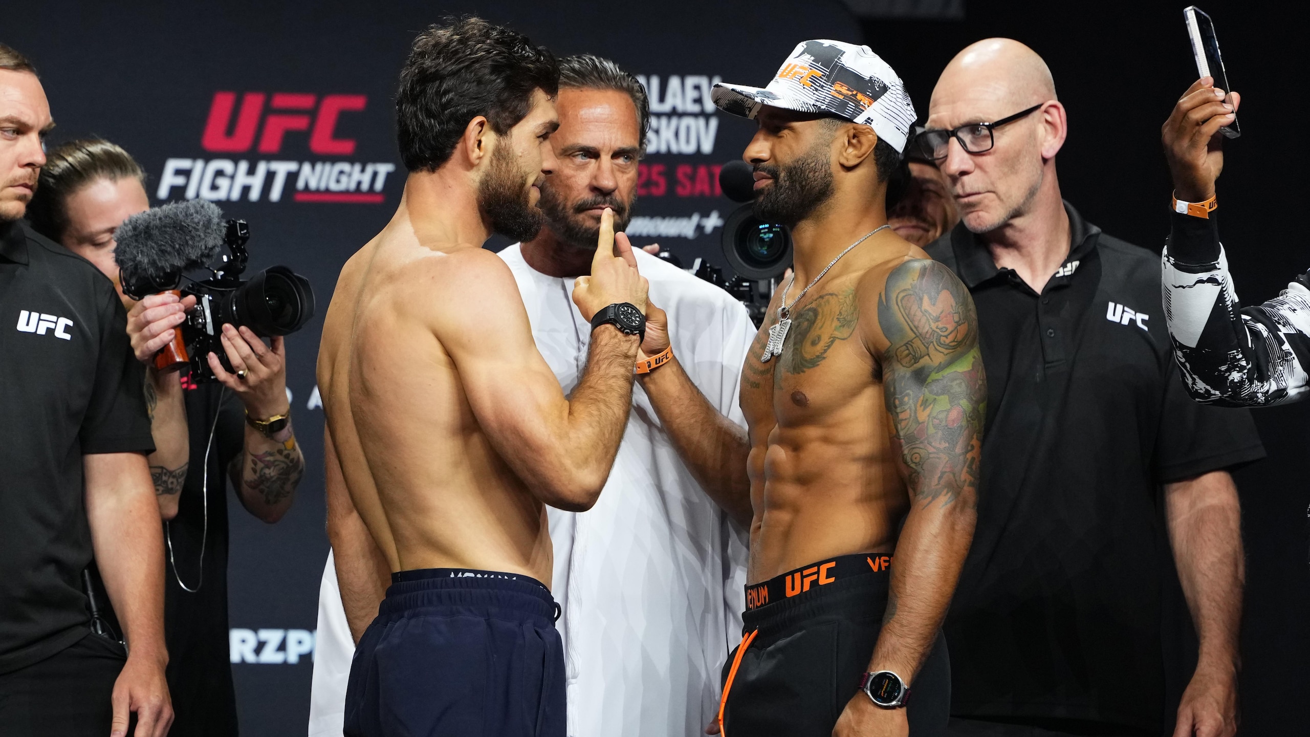 UFC Fight Night: Ankalaev v Guskov Ceremonial Weigh-in