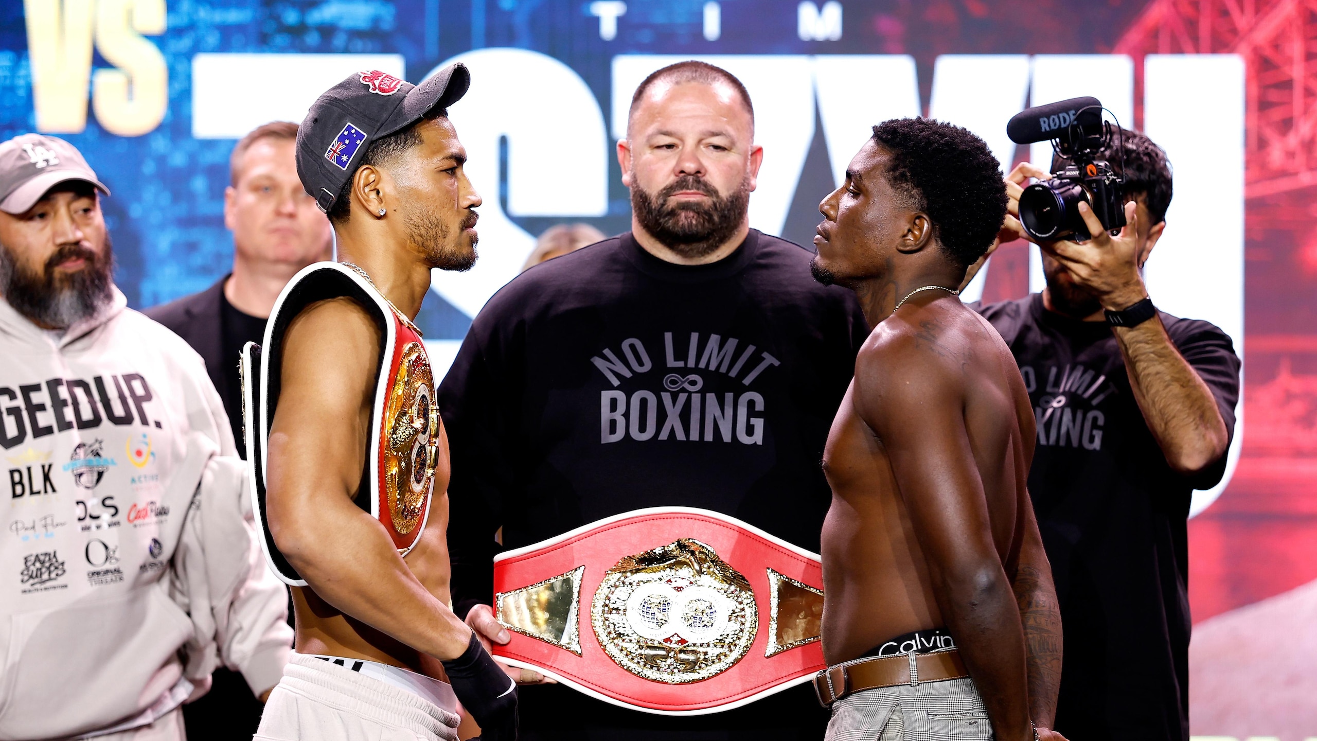Errol Spence v Tim Tszyu Weigh-In