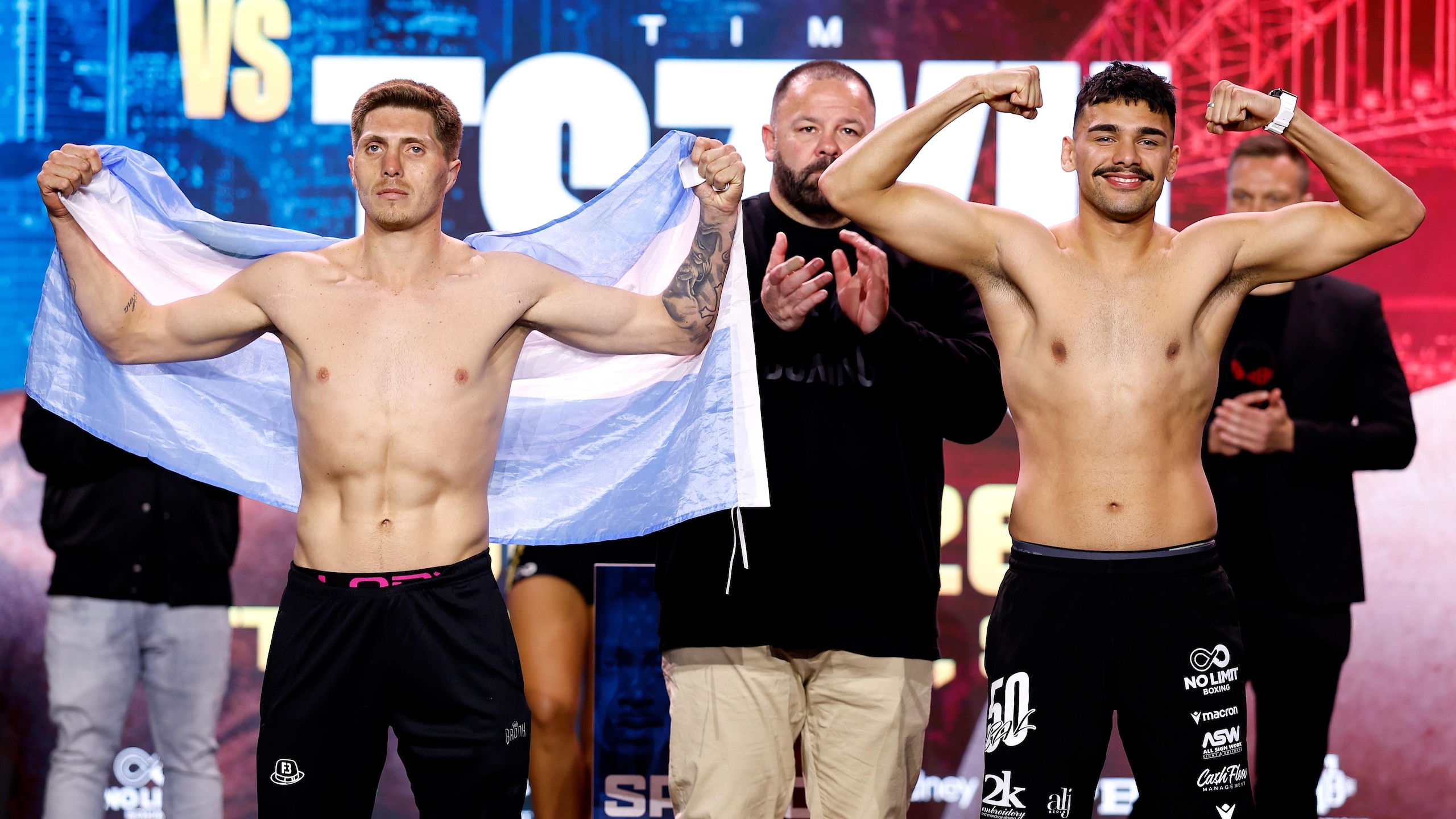 Errol Spence v Tim Tszyu Weigh-In
