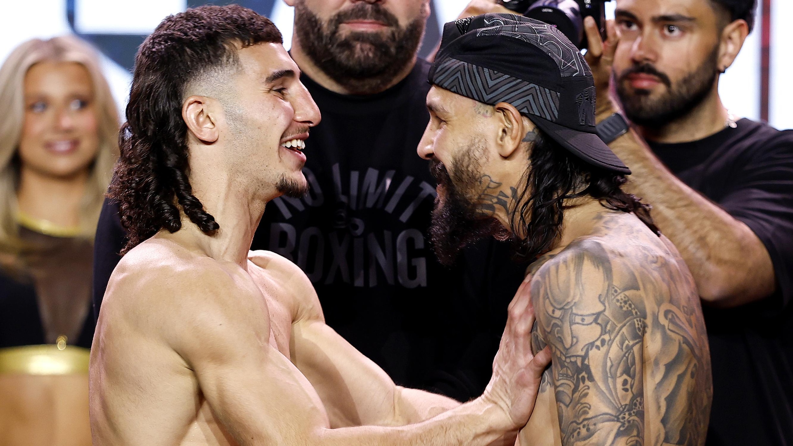 Errol Spence v Tim Tszyu Weigh-In