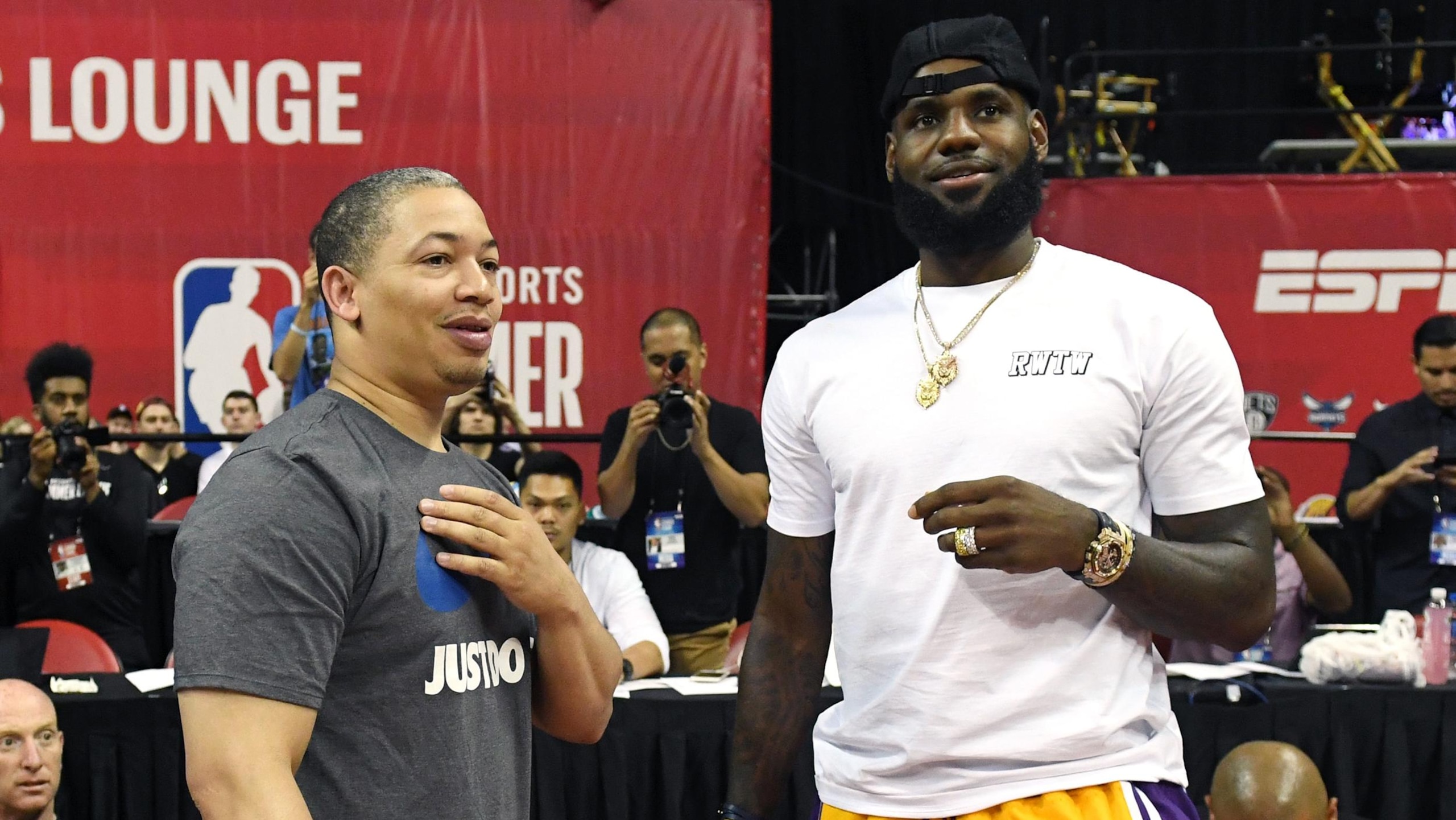 2018 NBA Summer League - Las Vegas - Detroit Pistons v Los Angeles Lakers 2018 NBA Summer League - Las Vegas - Detroit Pistons v Los Angeles Lakers