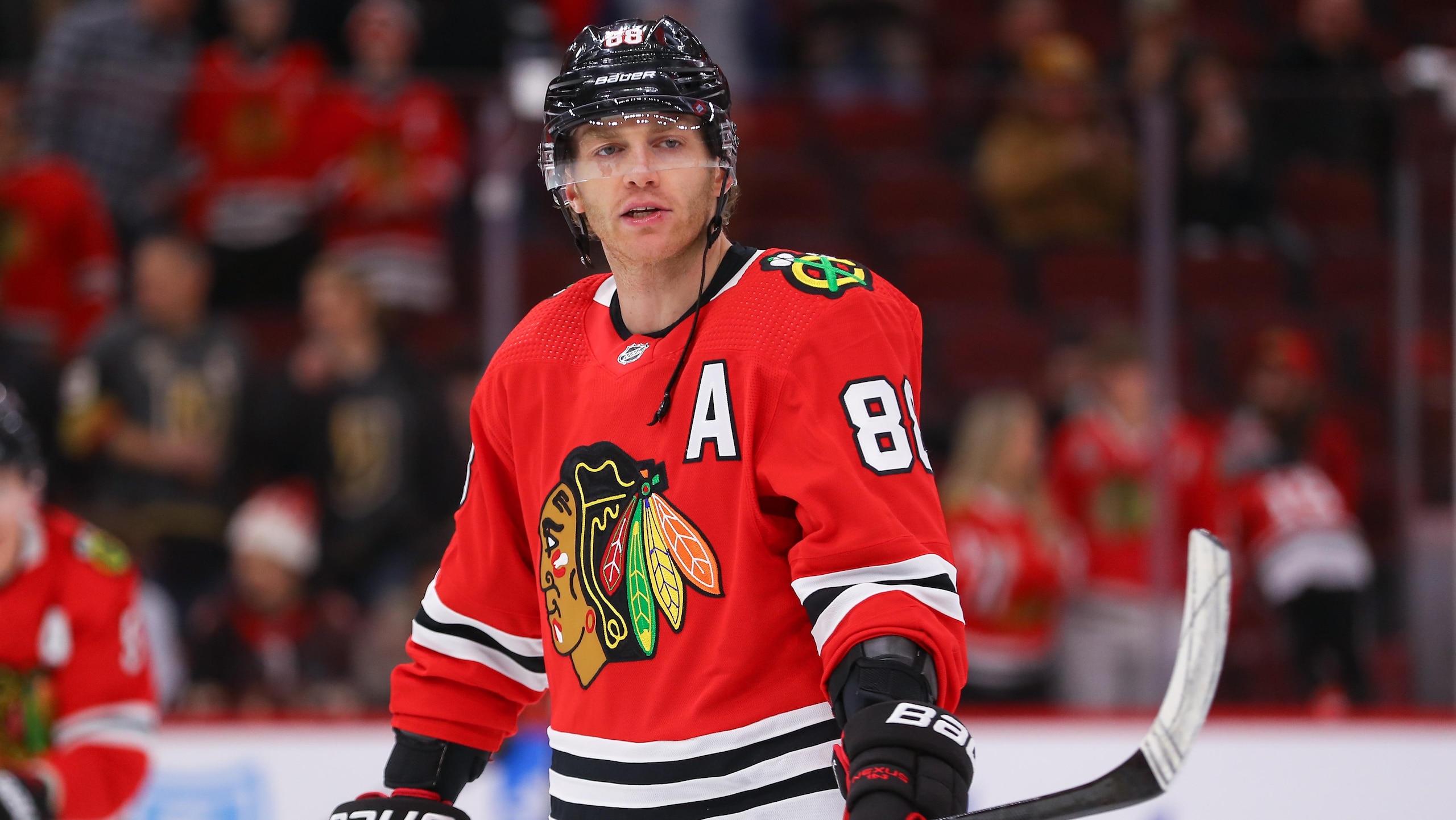 NHL: FEB 21 Golden Knights at Blackhawks NHL: FEB 21 Golden Knights at Blackhawks