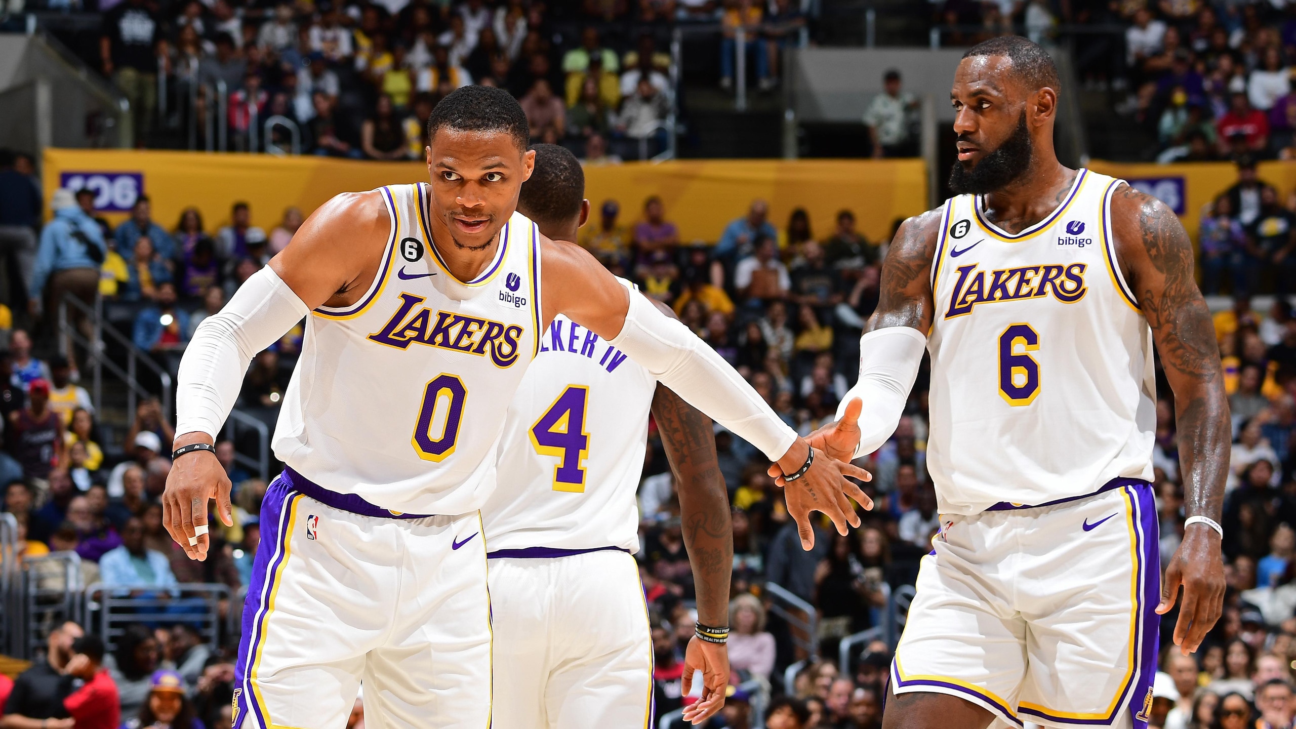 Portland Trail Blazers v Los Angeles Lakers
