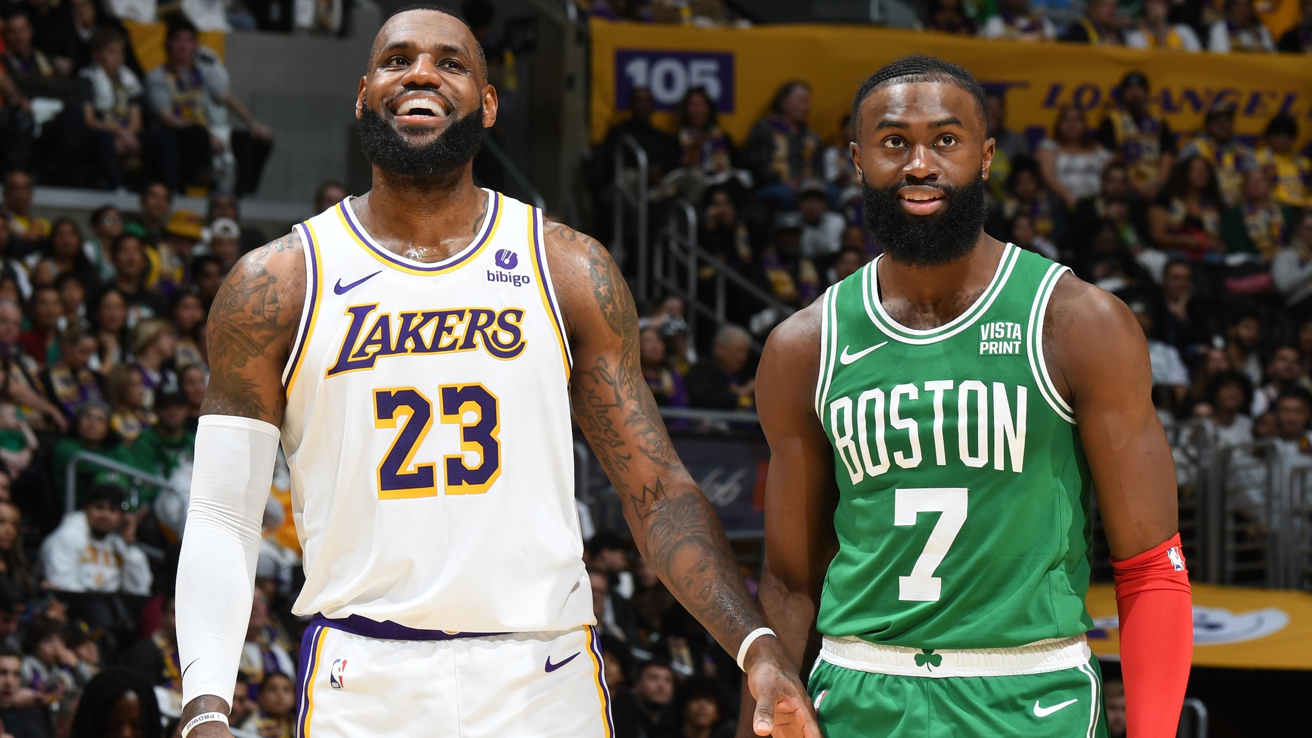 Boston Celtics v Los Angeles Lakers Boston Celtics v Los Angeles Lakers
