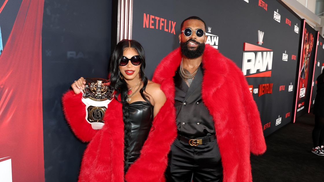 WWE's Bianca Belair, Montez Ford Announce Birth of Their Child in New Photo
