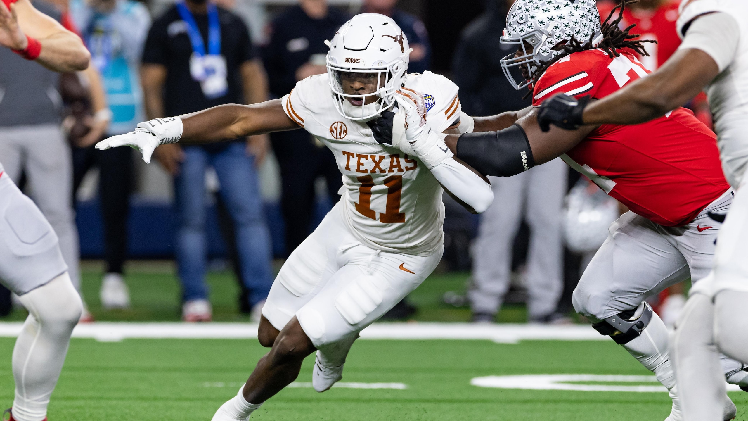 COLLEGE FOOTBALL: JAN 10 CFP Semifinal Cotton Bowl Classic - Texas v Ohio State COLLEGE FOOTBALL: JAN 10 CFP Semifinal Cotton Bowl Classic - Texas v Ohio State