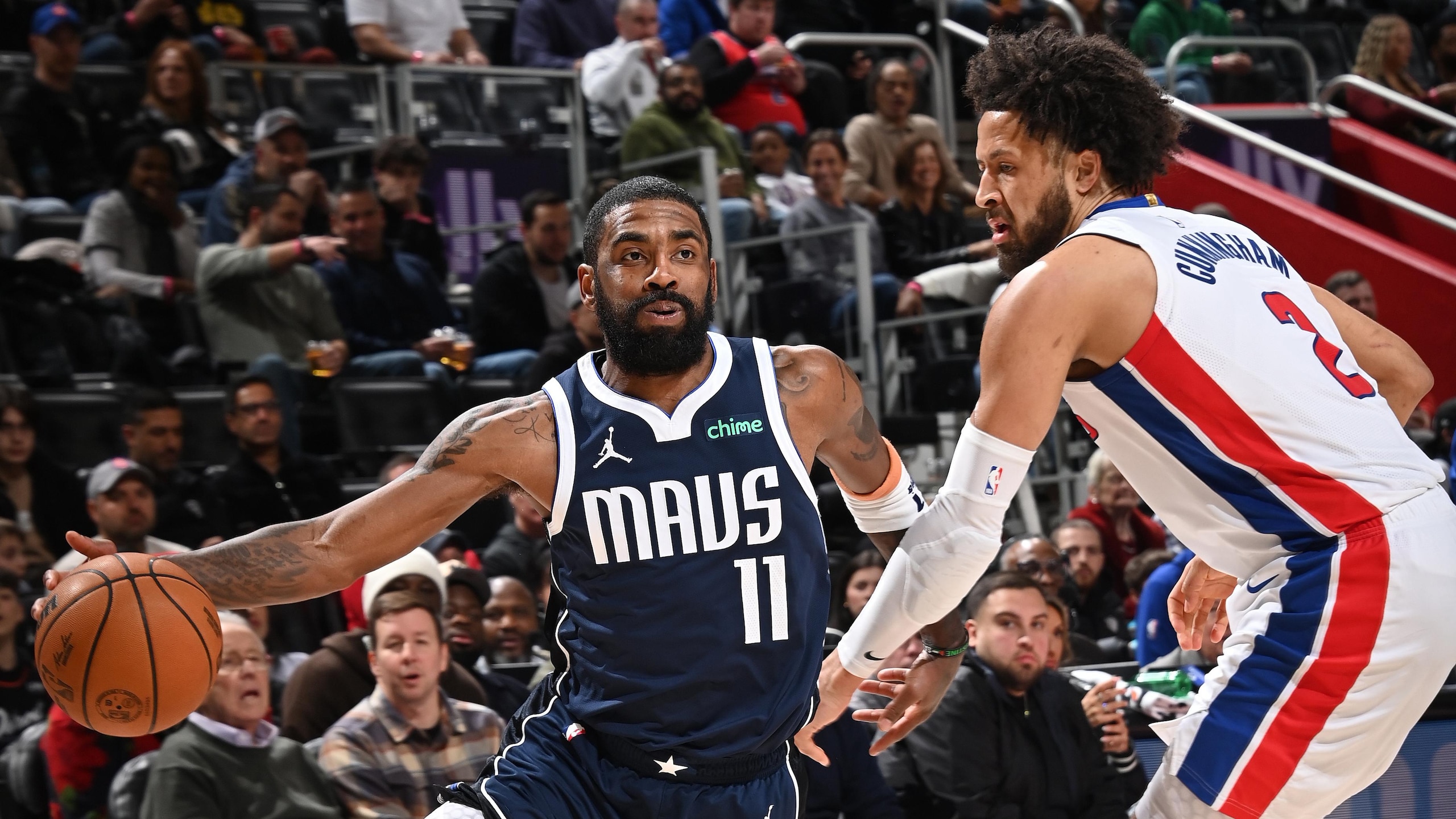 Dallas Mavericks v Detroit Pistons