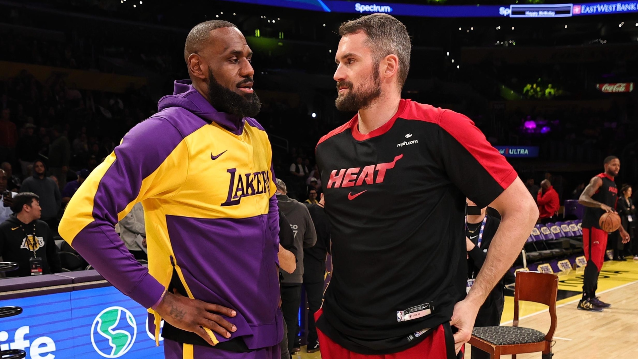 Miami Heat v Los Angeles Lakers